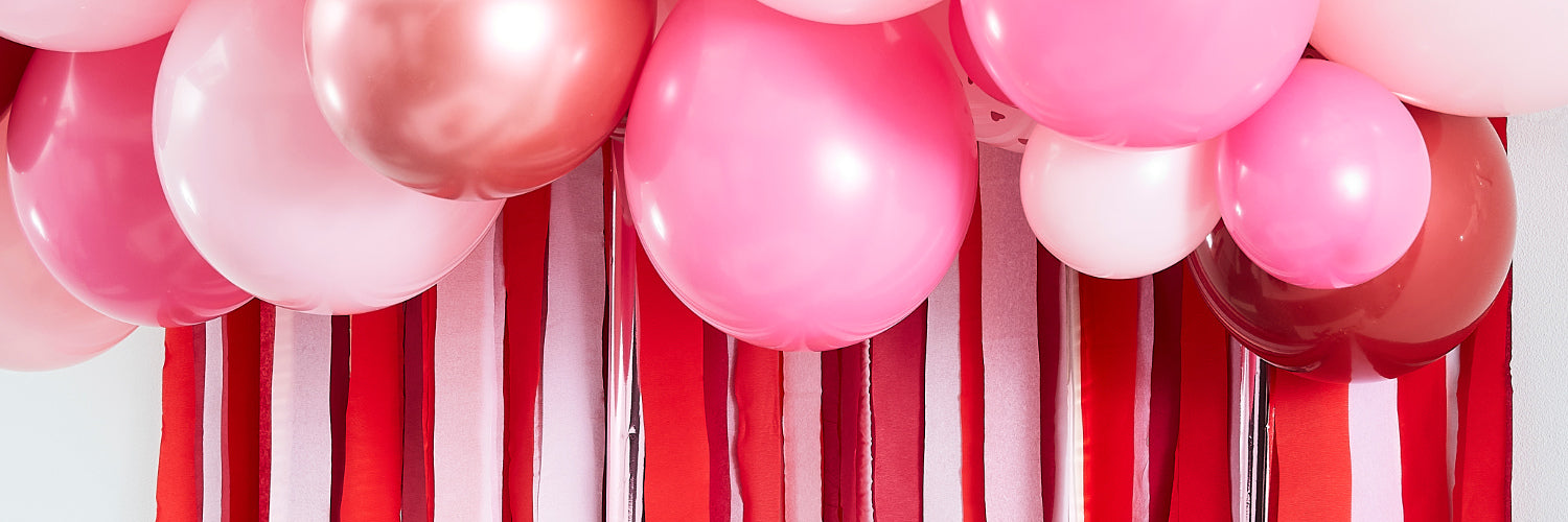 Valentines Day Decorations Streamers Backdrop