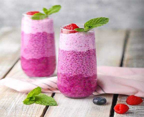 Dragon Fruit Chia Pudding – Matcha Outlet