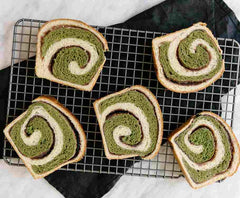 Matcha Azuki Hokkaido Milk Bread