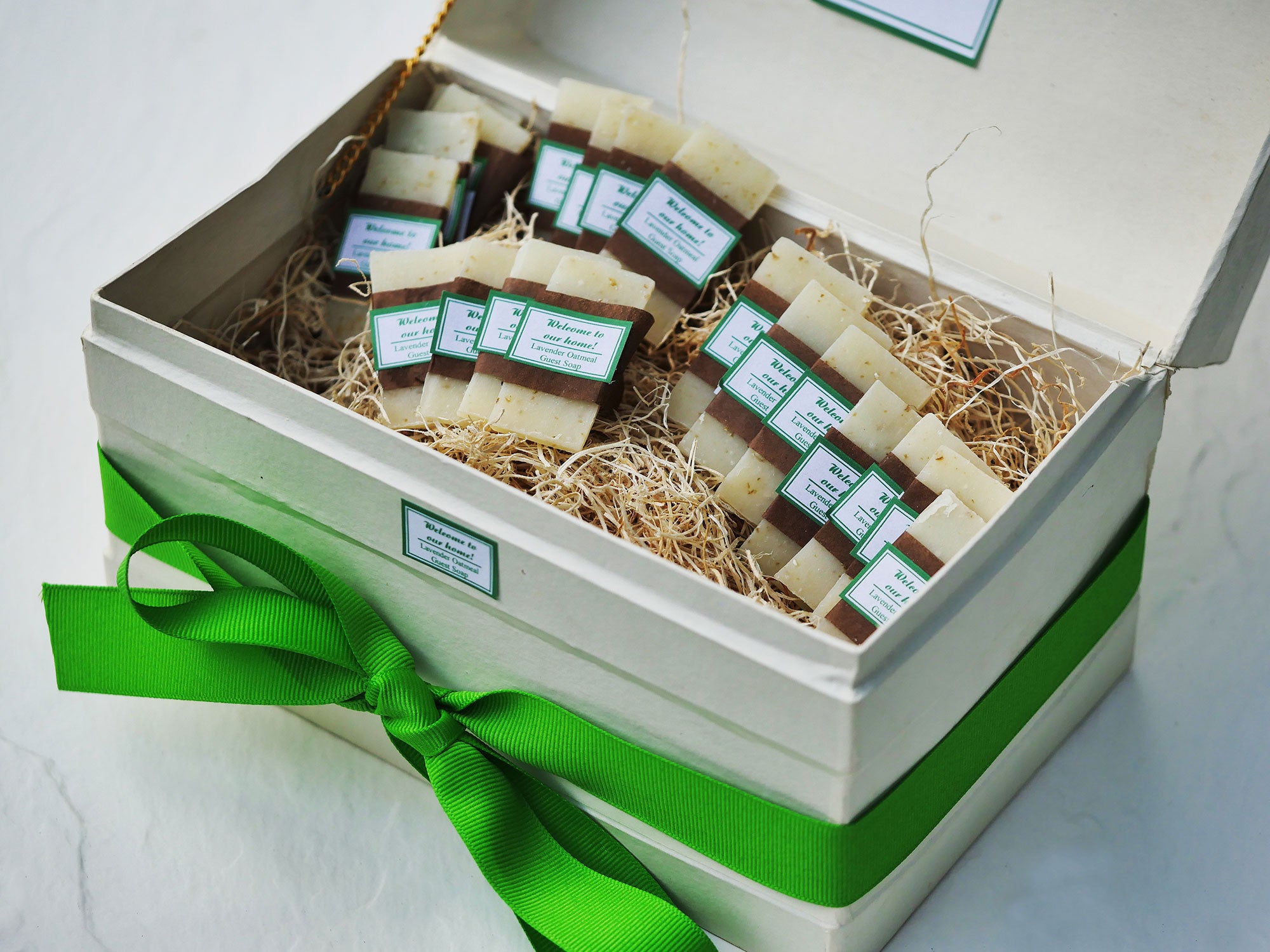 Pamper Your Guests Soap Bars Gift Box - Brook Forest Soap Company