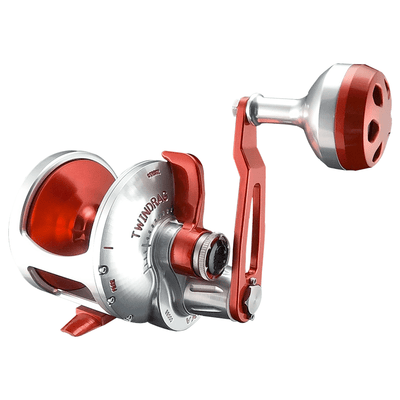 Accurate Platinum TwinDrag ATD 30 Reel - Silver - Right Handed