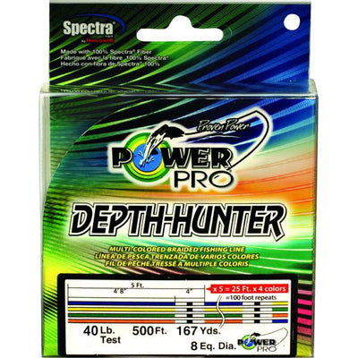 PowerPro Depth Hunter Braided Fishing Line 1500yds, 100lb