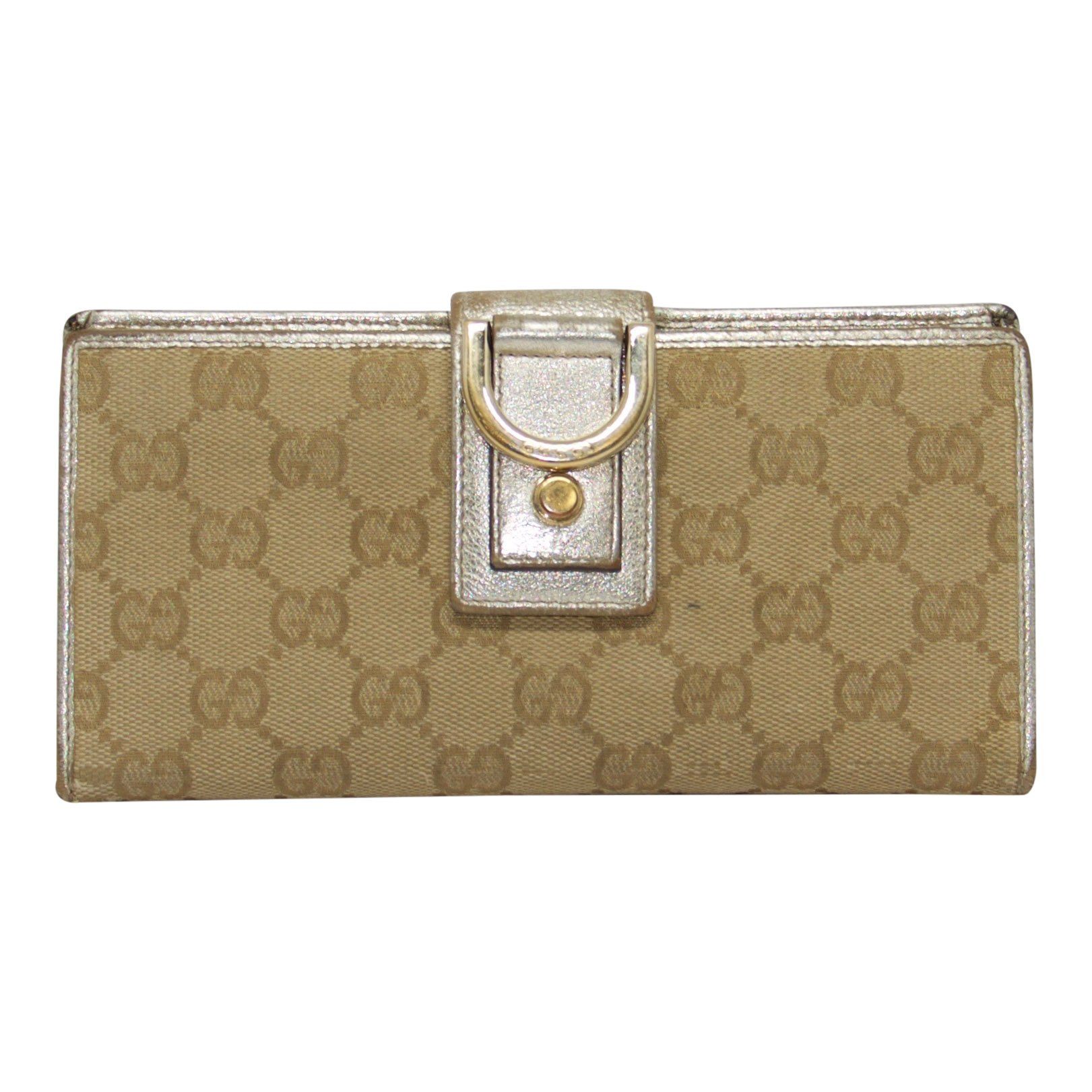 Gucci GG Canvas Continental Wallet– Oliver Jewellery