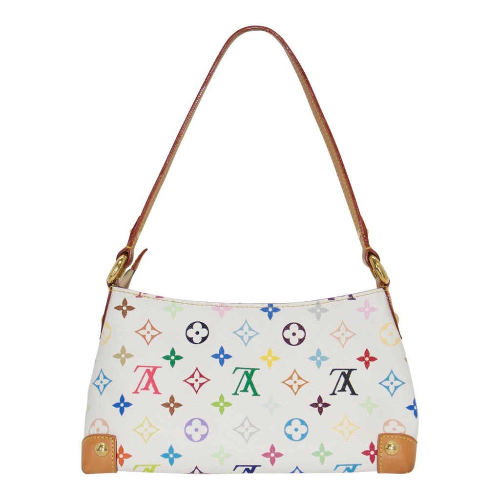 Louis Vuitton Pattern Print, White Monogram Multicolore Eliza