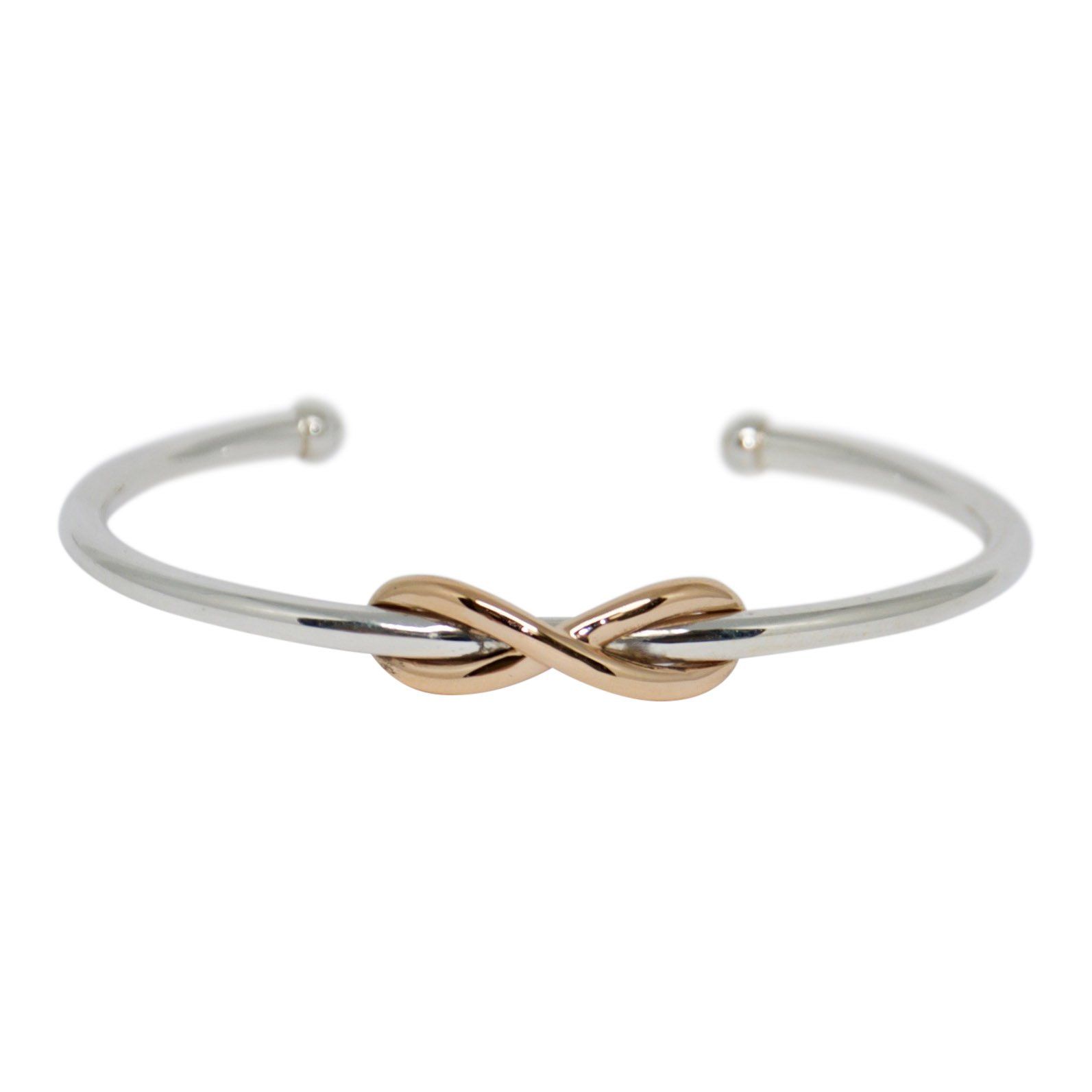 Tiffany & Co. Two-Tone Infinity Cuff Bracelet– Oliver Jewellery