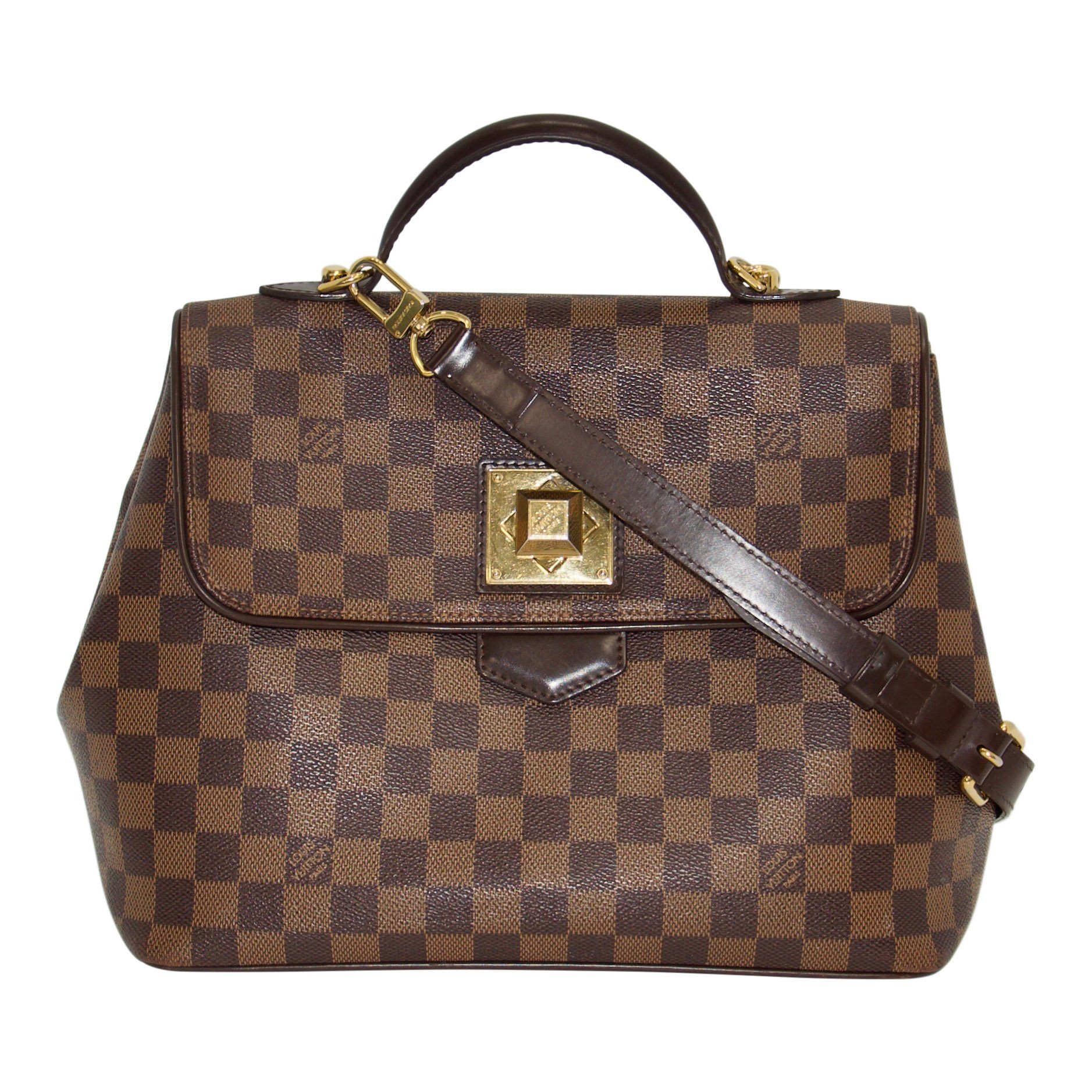 Louis Vuitton Damier Ebene Neverfull MM w/ Pouch & Box – Oliver Jewellery