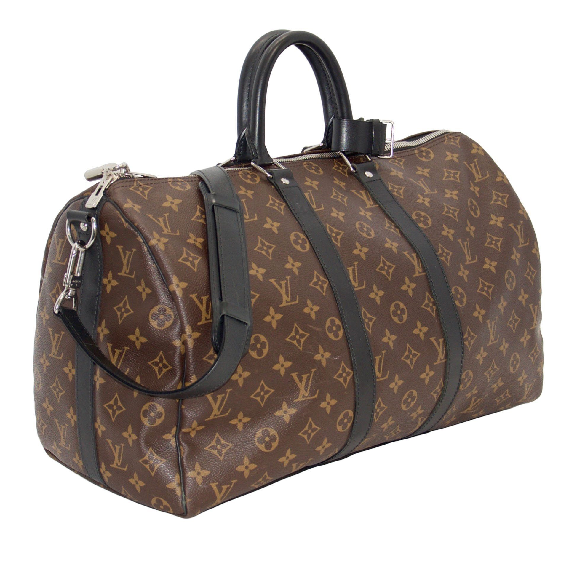 Louis Vuitton Monogram Macassar Keepall Bandouliere 45– Oliver Jewellery