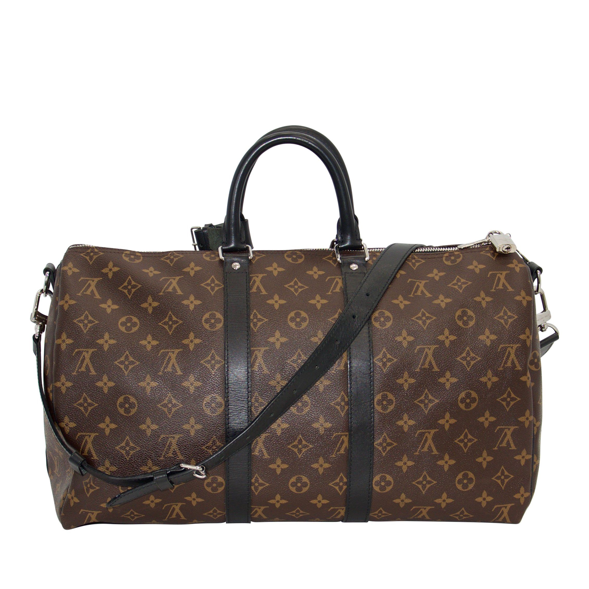 LOUIS VUITTON KEEPALL 55 UNBOXING/REVIEW!!! Monogram