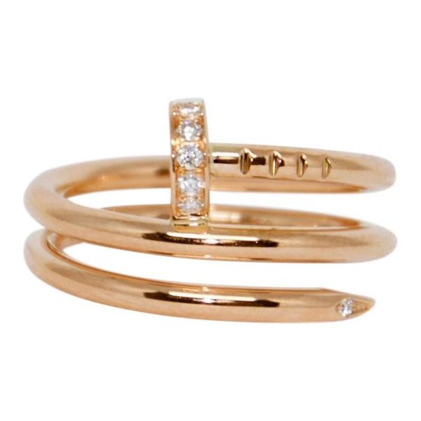 Cartier Juste Un Clou Ring with Diamonds– Oliver Jewellery