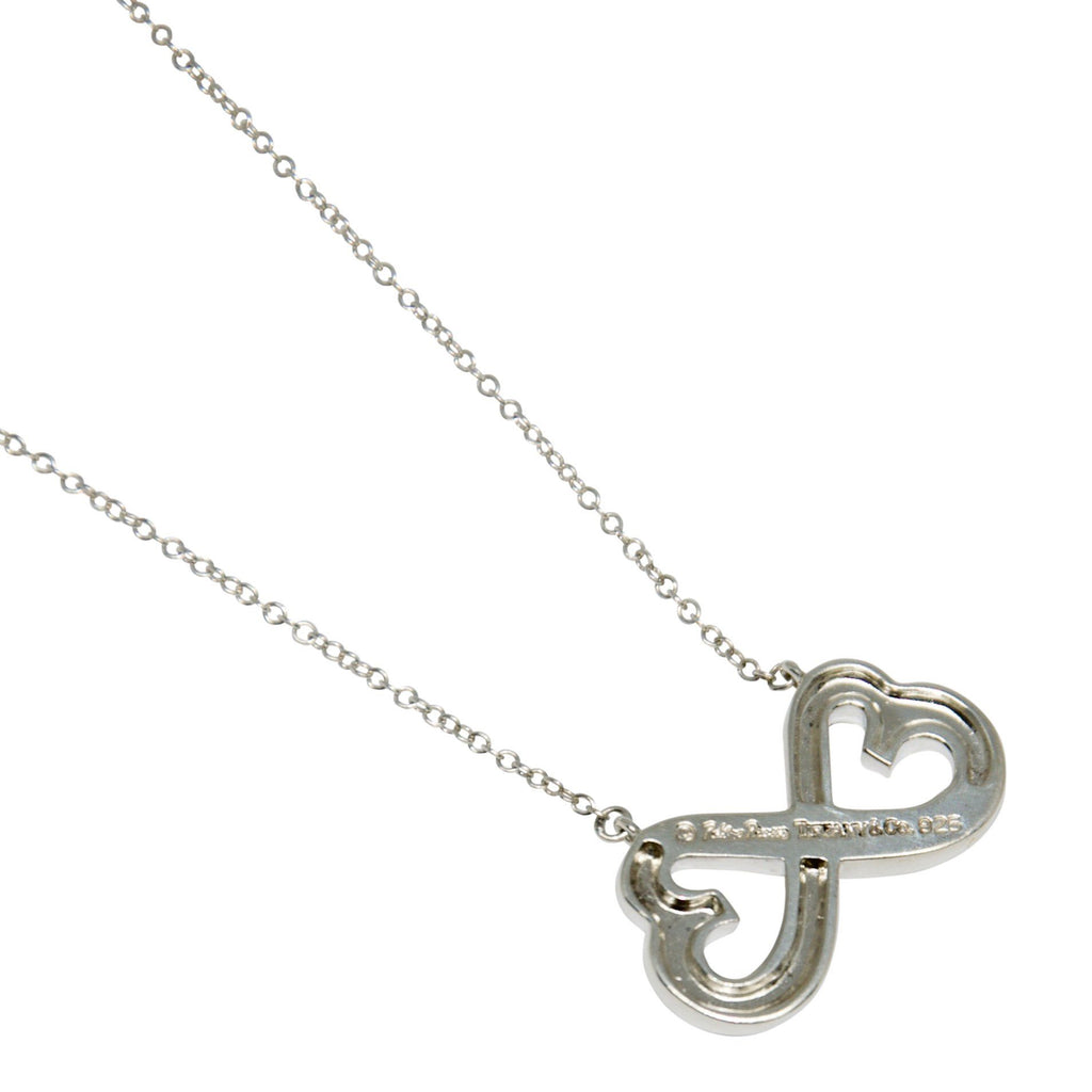 Tiffany & Co. Paloma Picasso Double Loving Heart Pendant Necklace