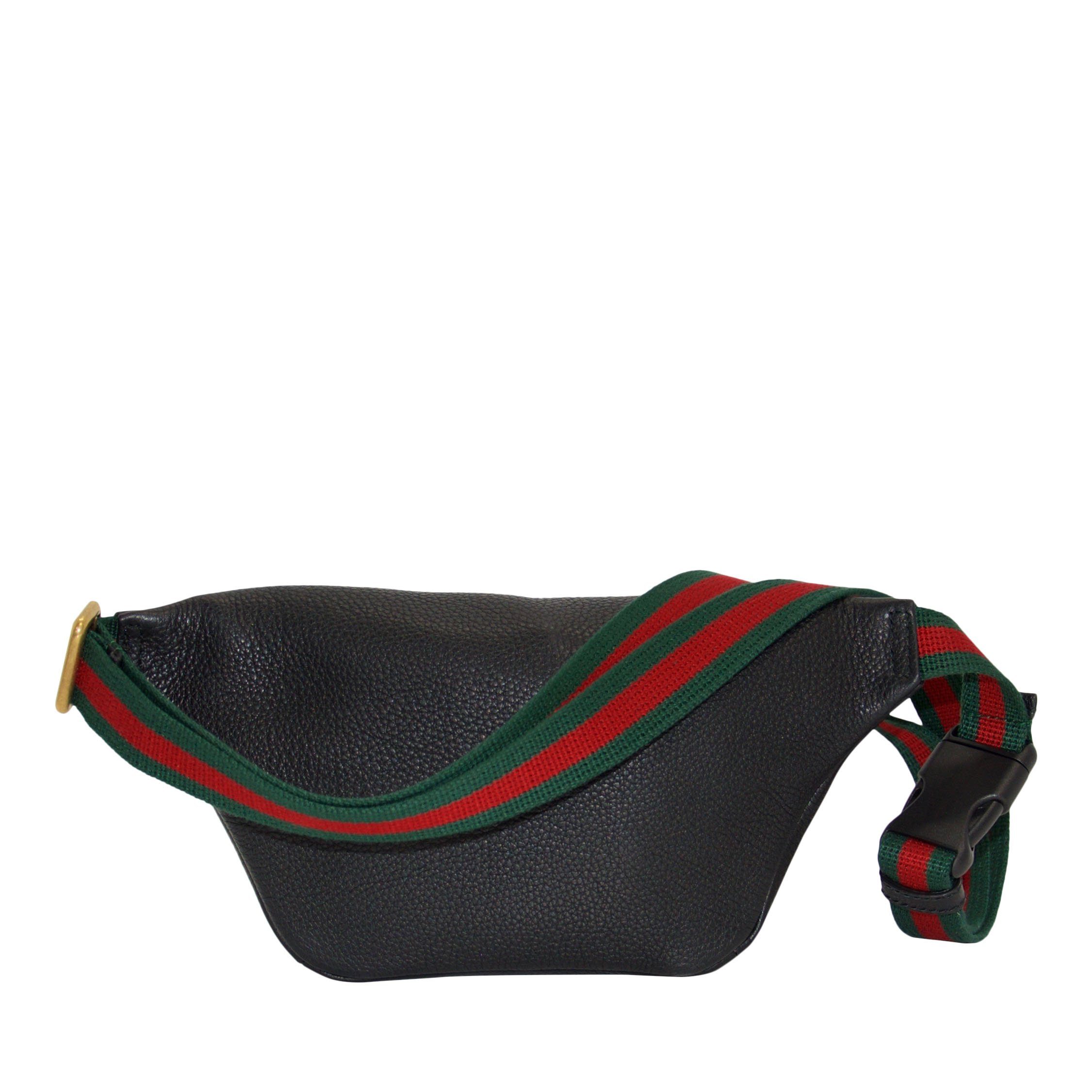 Gucci Small Print Leather Belt Bag– Oliver Jewellery