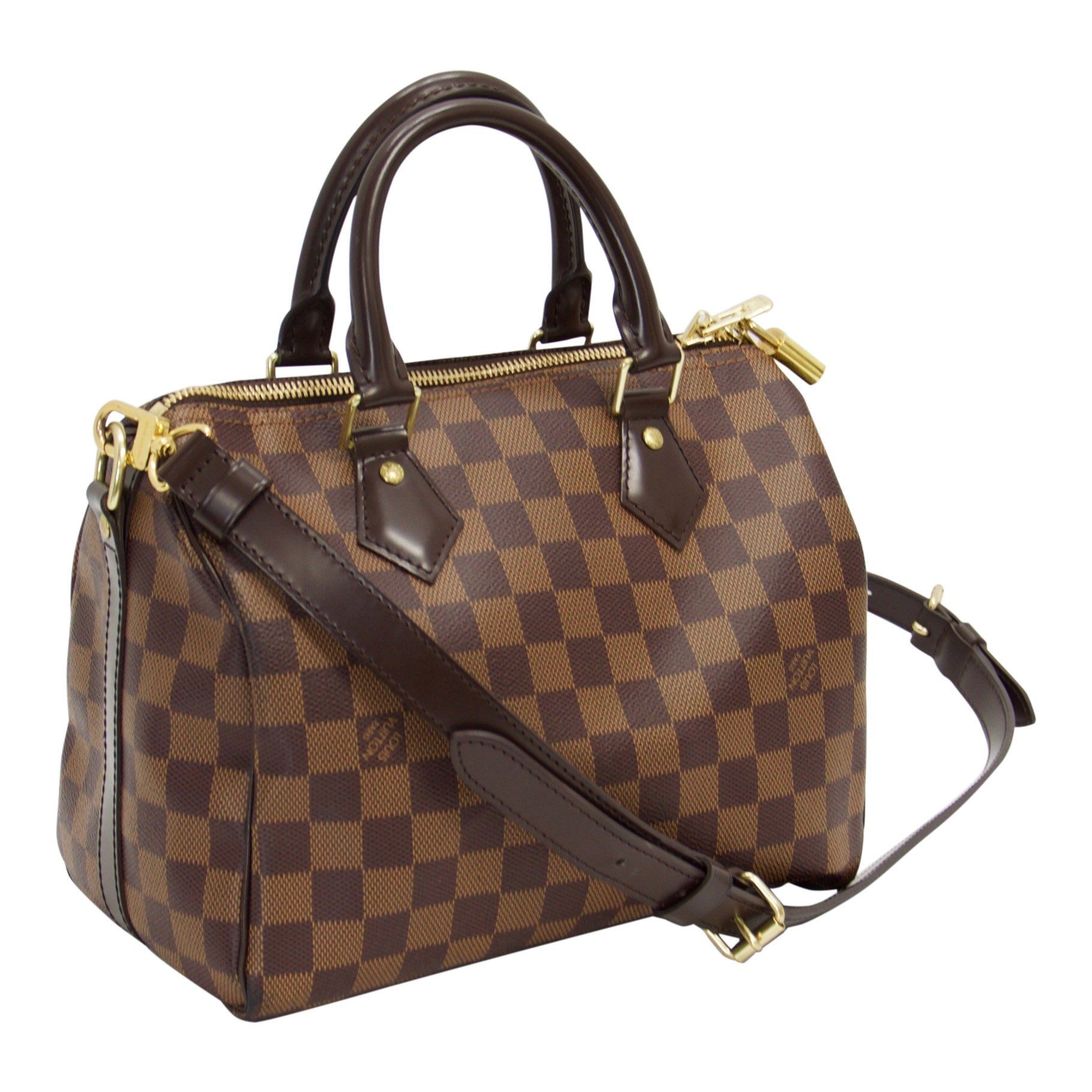 Louis Vuitton Damier Ebene Speedy Bandouliere 25– Oliver Jewellery