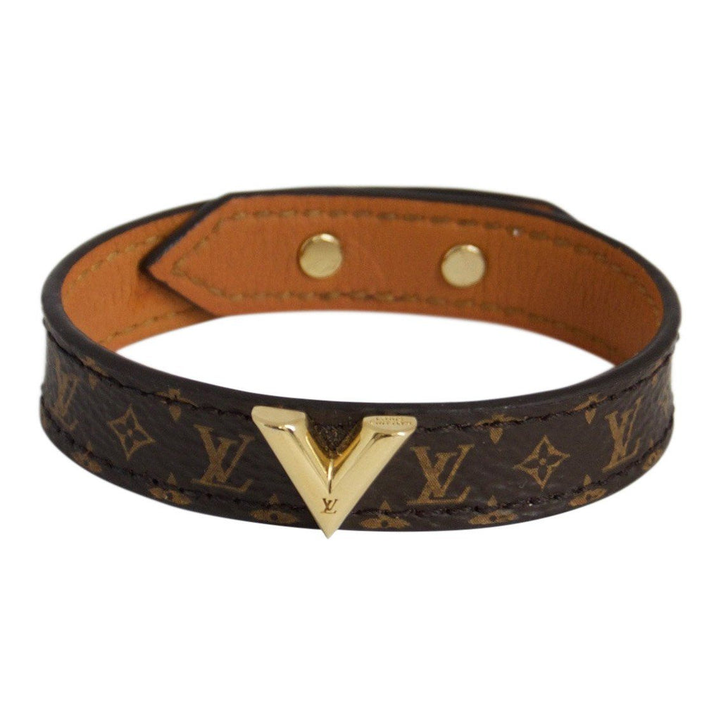 Louis Vuitton Essential V Bracelet Monogram Brown for Women