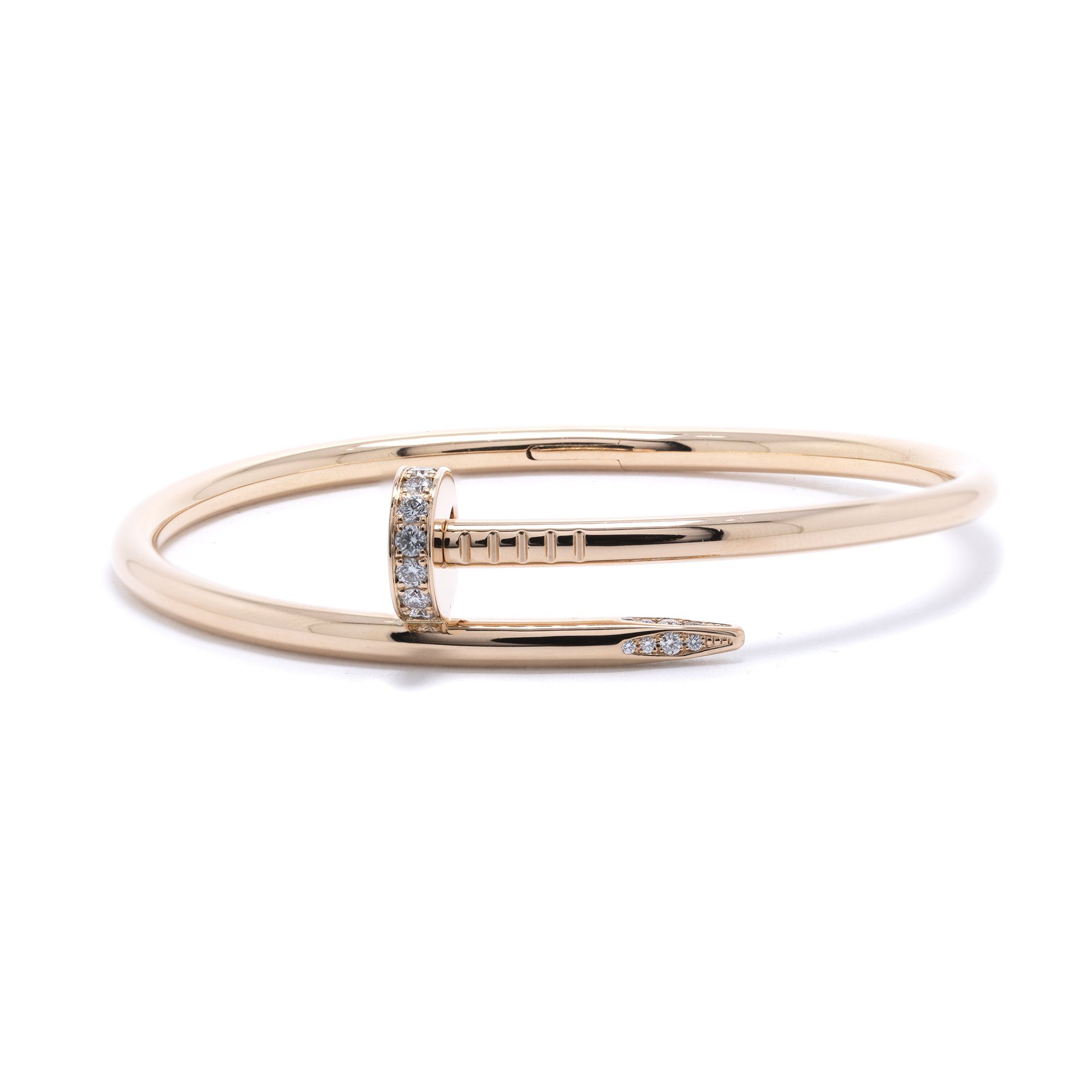 Cartier Juste Un Clou Bracelet with Diamonds– Oliver Jewellery