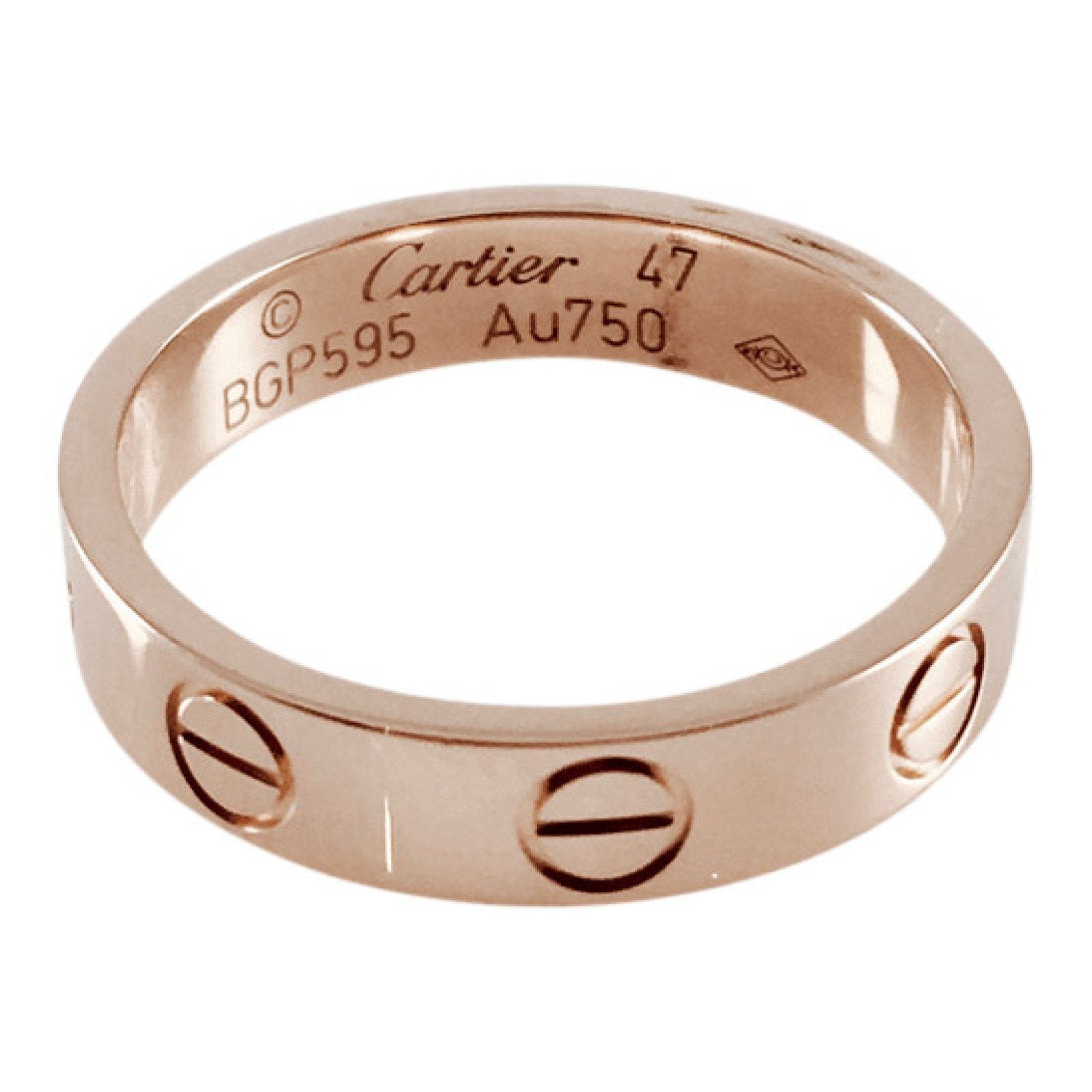Cartier Love Ring Price / Cartier 18k Pink Gold and Diamond LOVE Solitaire Ring Size  : Shop 