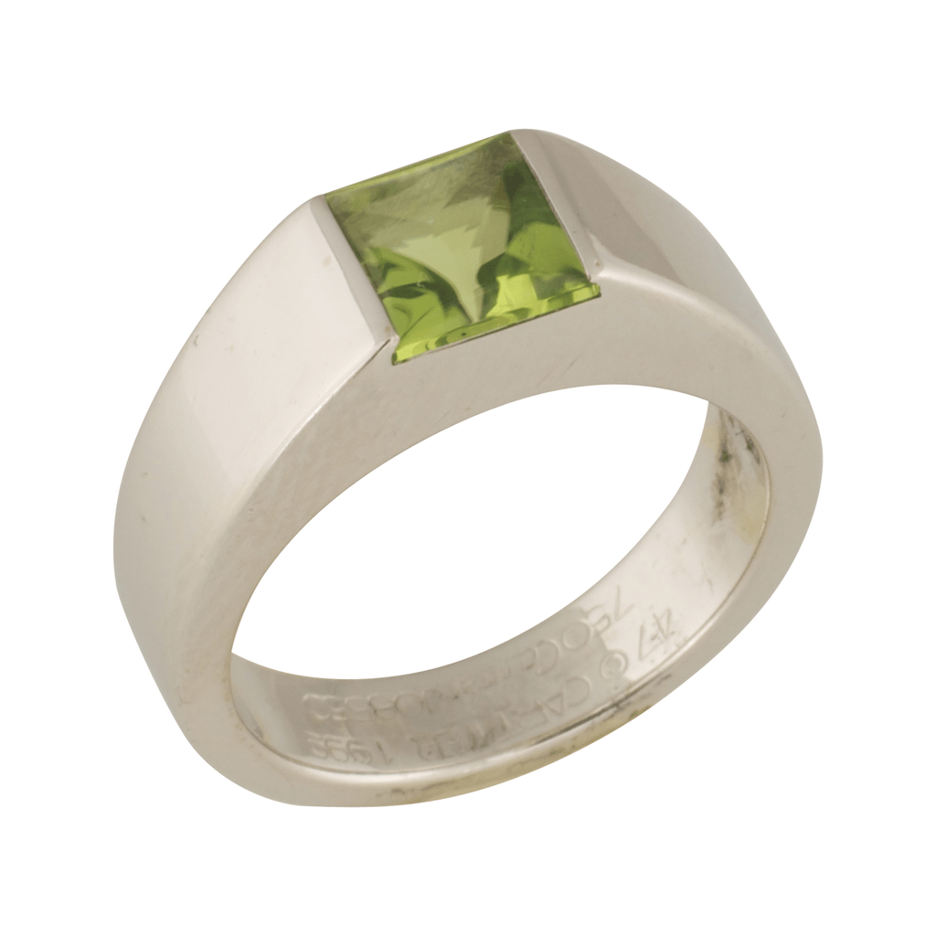 Cartier Peridot 1999 Tank Ring– Oliver 