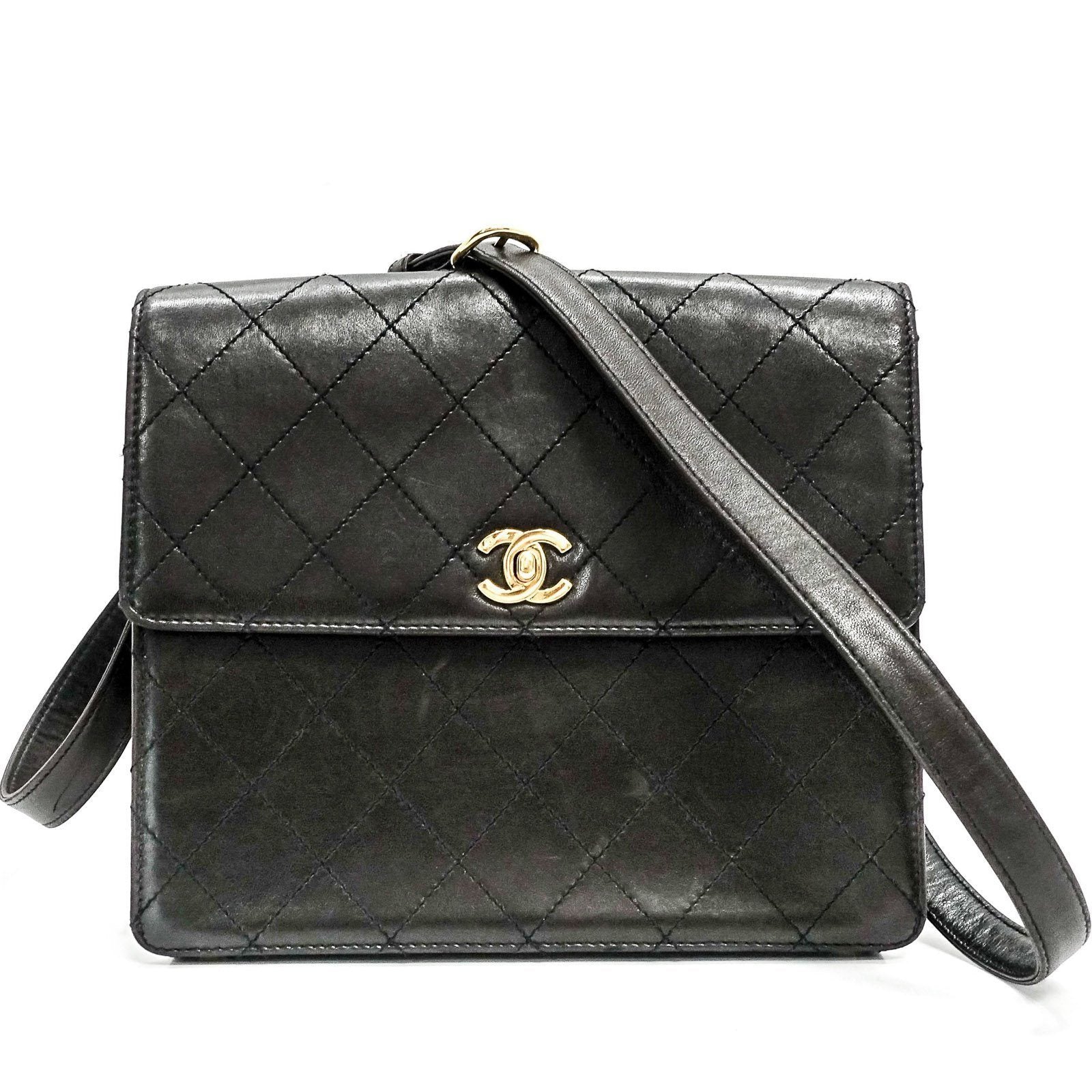 Chanel Vintage Single Flap Crossbody Bag– Oliver Jewellery