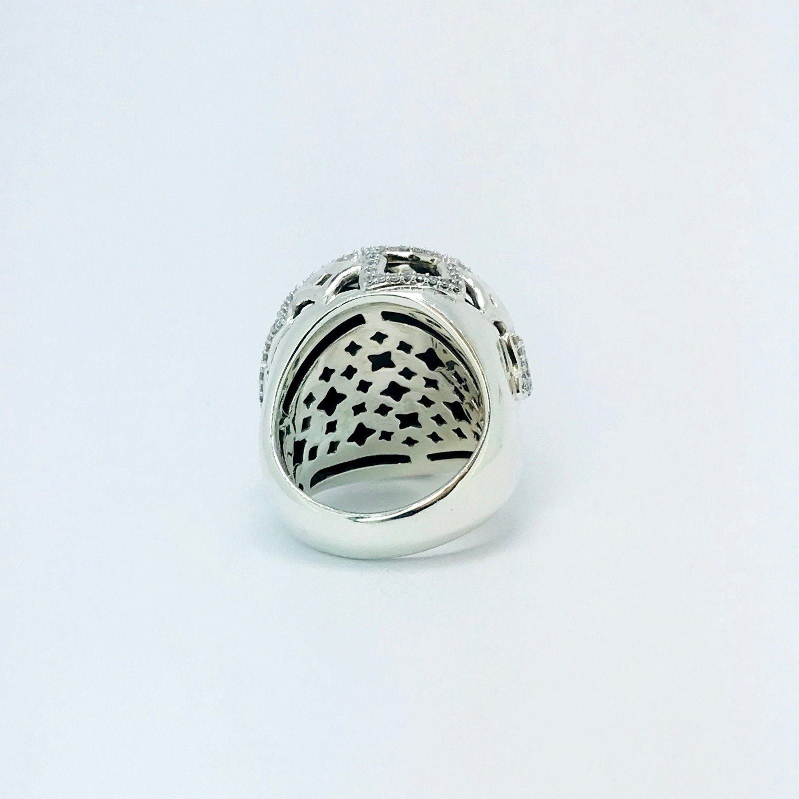 David Yurman Diamond Quatrefoil Dome Ring– Oliver Jewellery