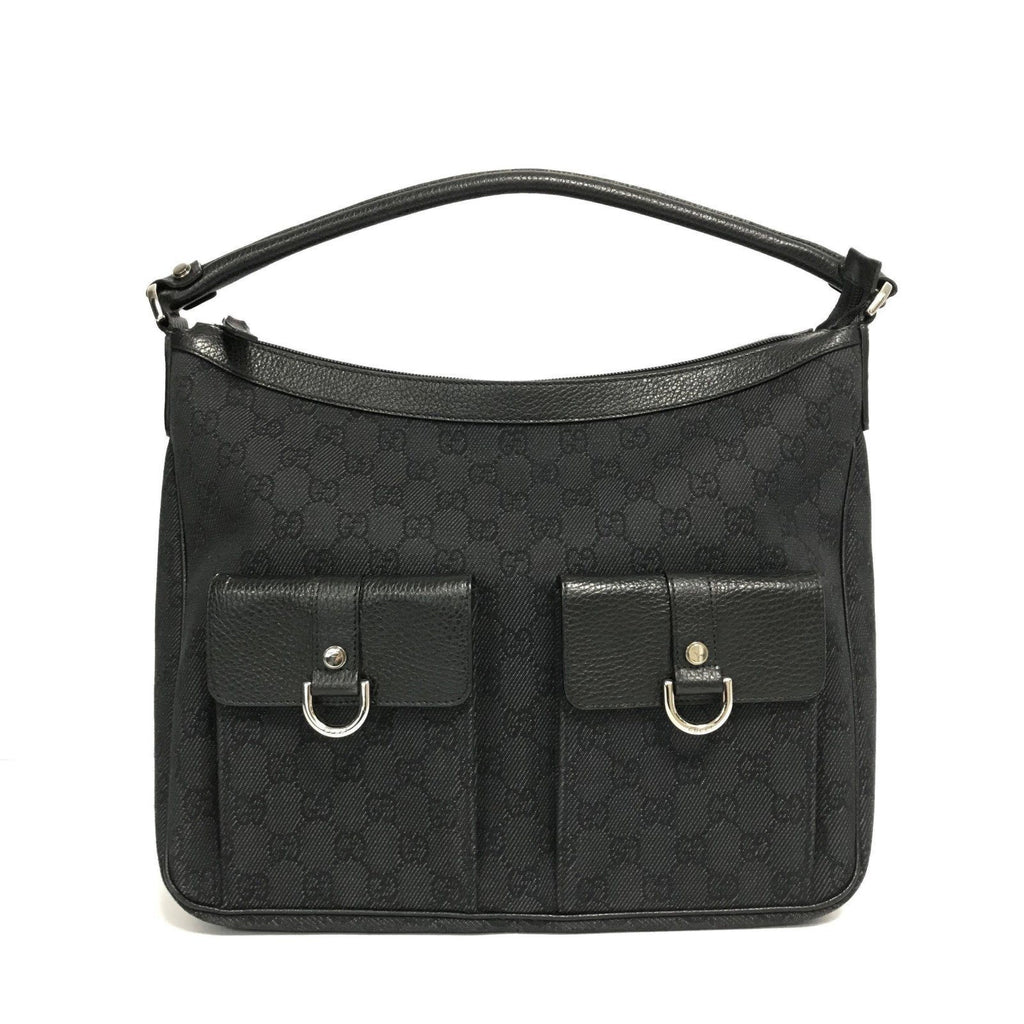 Gucci Black GG Abbey Hobo Bag– Oliver Jewellery