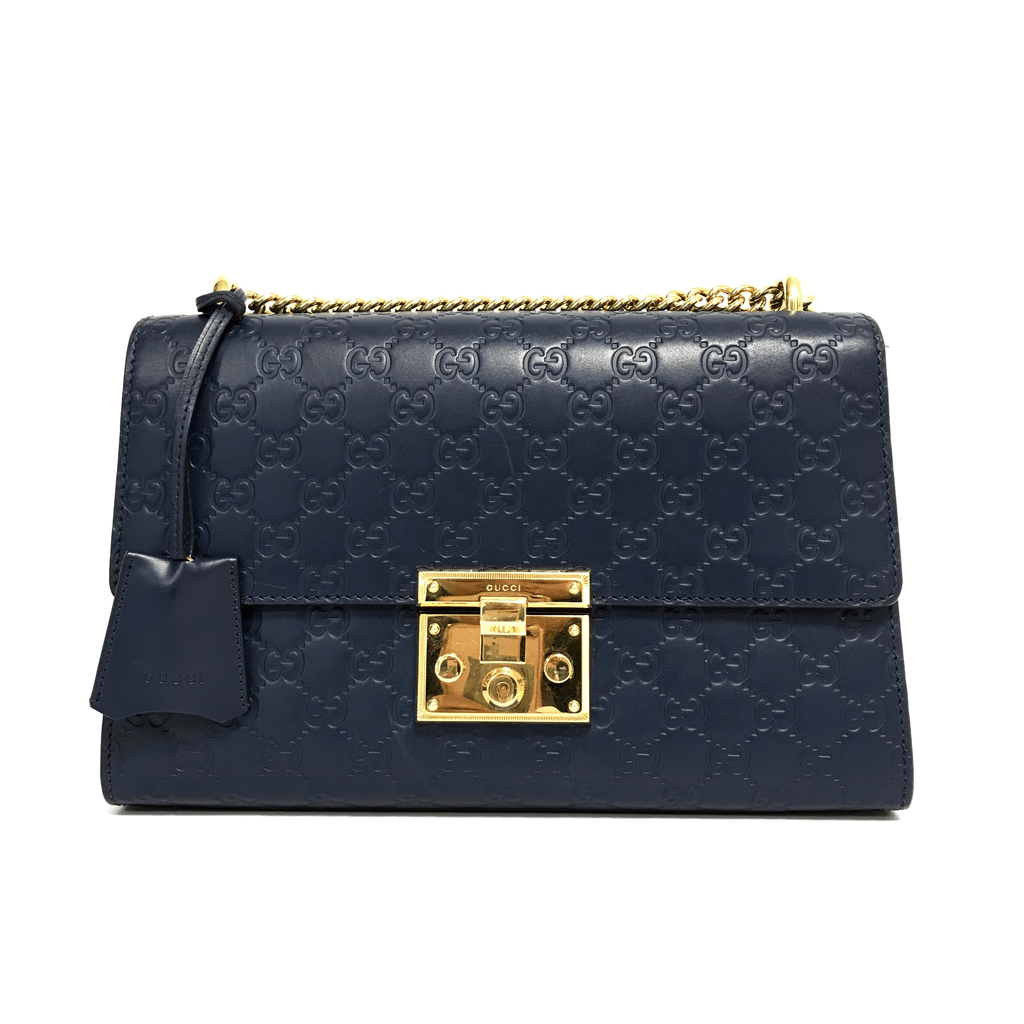 padlock gucci signature shoulder bag