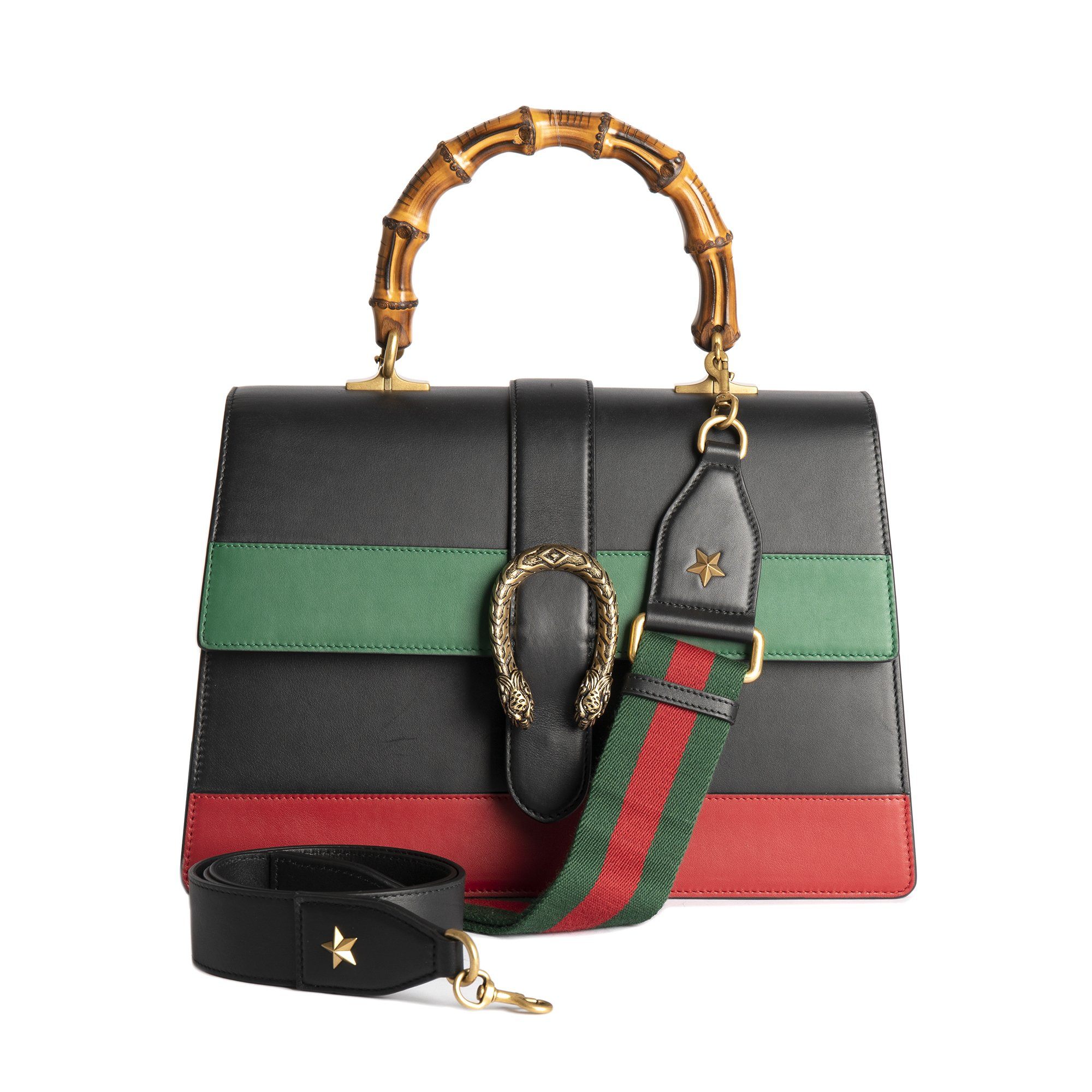 Gucci Large Dionysus Bamboo Top Handle Bag W/Straps– Oliver Jewellery