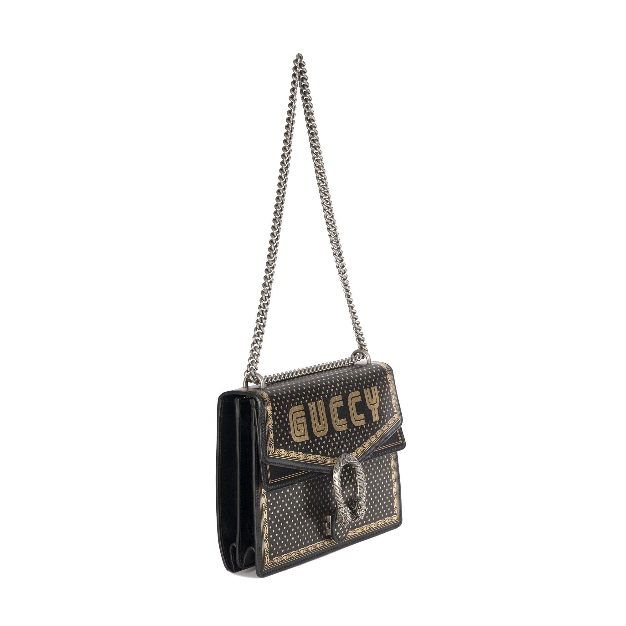 Gucci Limited Edition Printed Leather Dionysus Medium Shoulder Bag– Oliver Jewellery