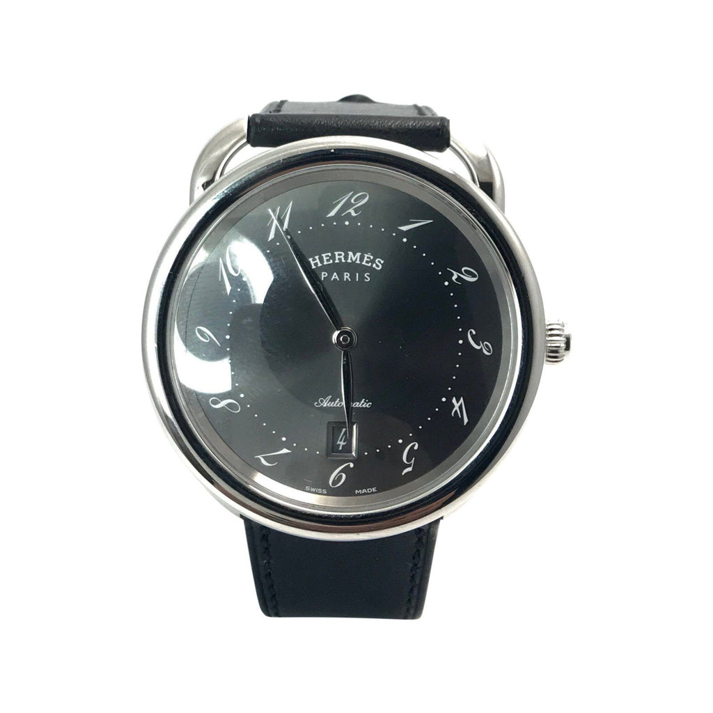 Hermes Arceau Automatic Wrist Watch in Stainless Steel– Oliver Jewellery