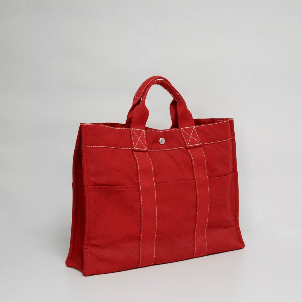 Hermes Red Beach Bag– Oliver Jewellery