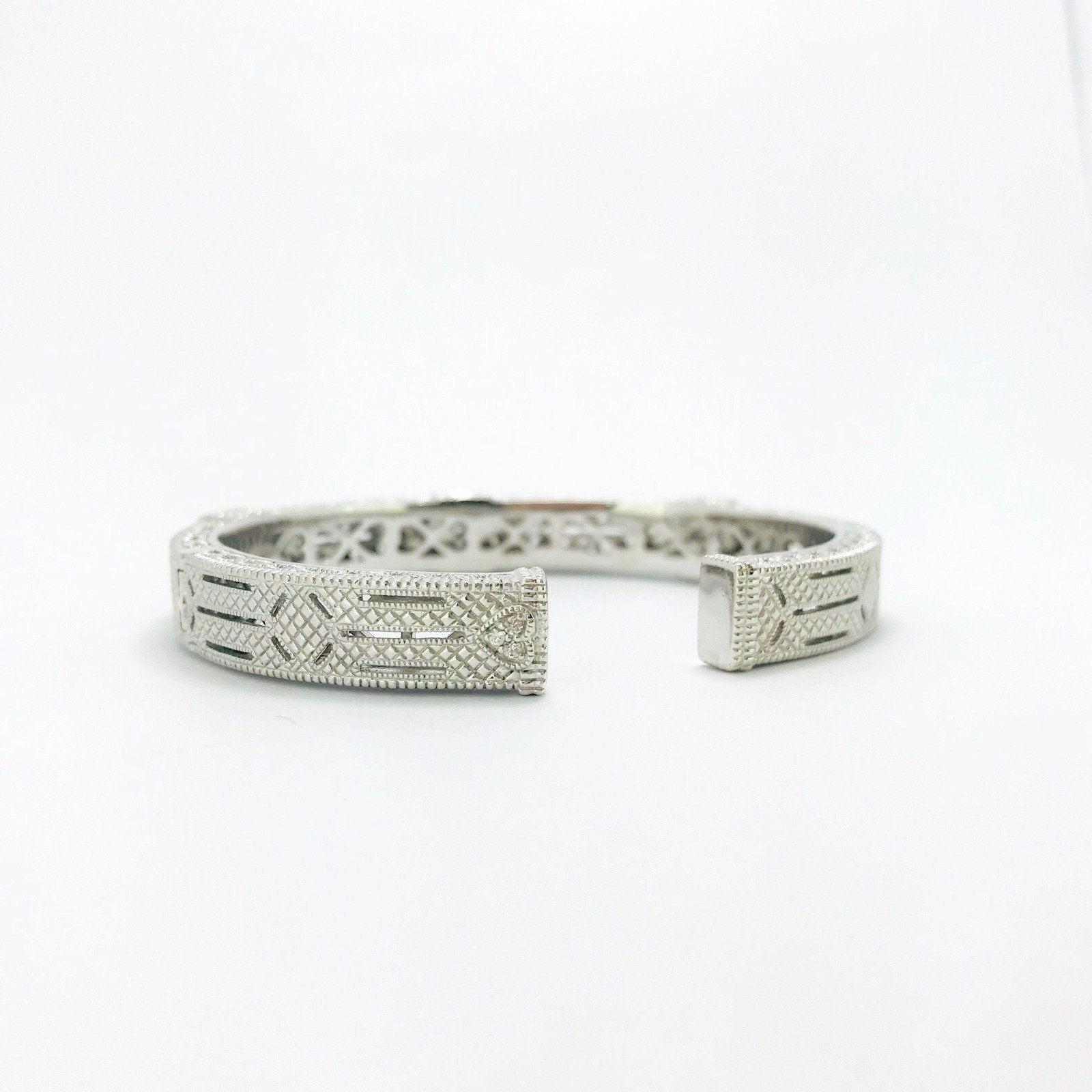 Judith Ripka Sapphire Cuff Bracelet– Oliver Jewellery