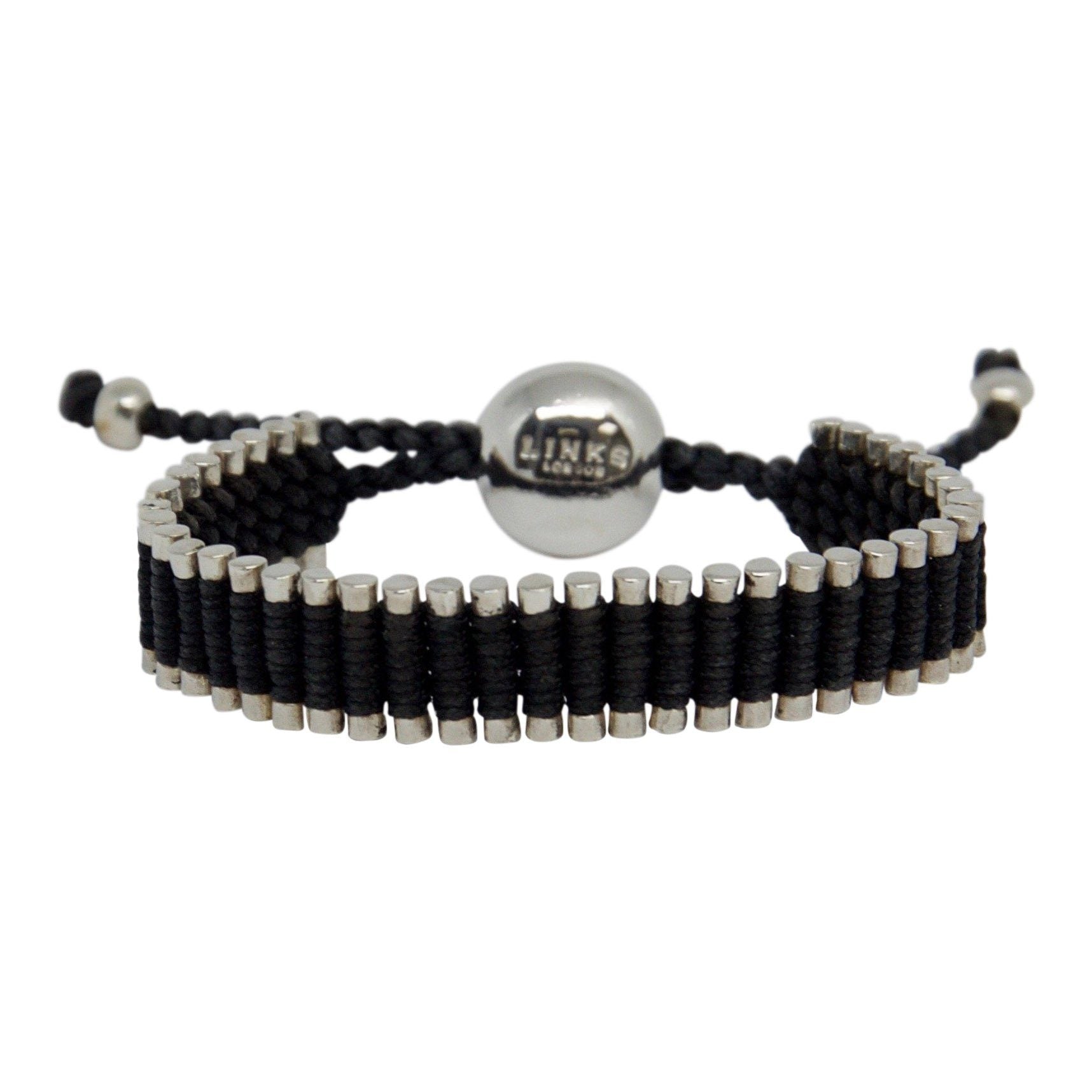 Links Of London Black Friendship Bracelet Oliver Jewellery V1