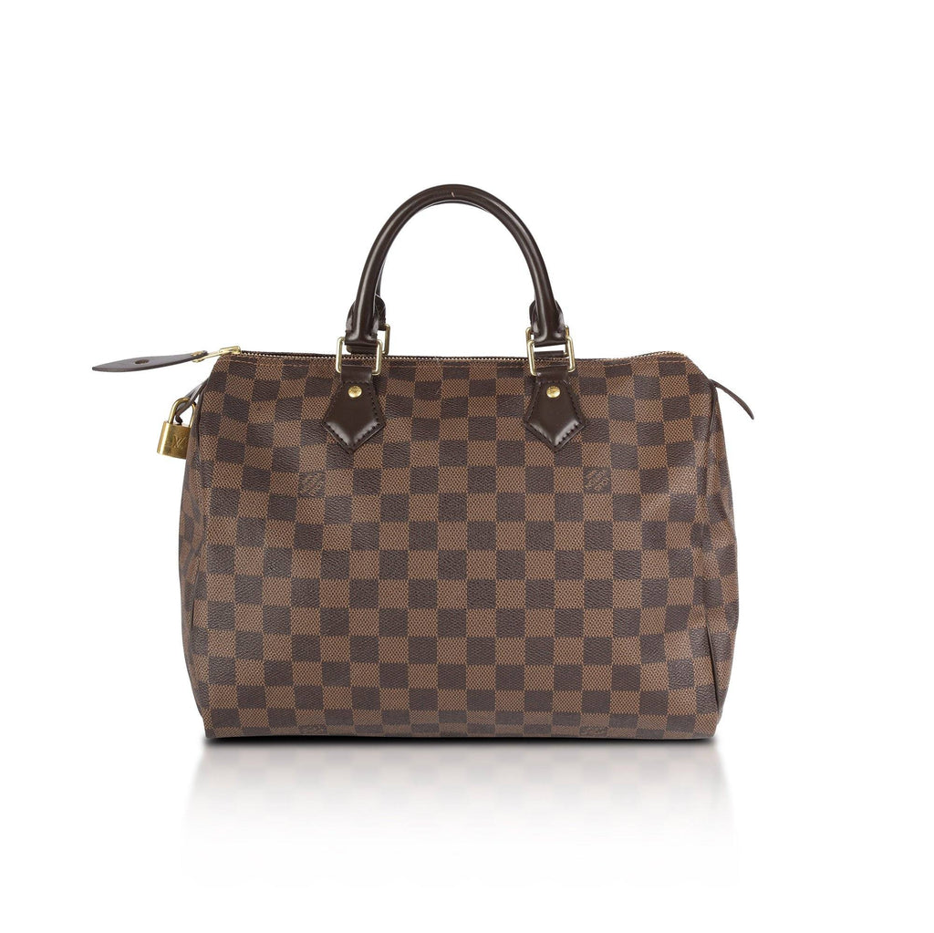 Louis Vuitton Speedy Bandouliere 30 Damier Azur in Coated Canvas with  Gold-tone - US