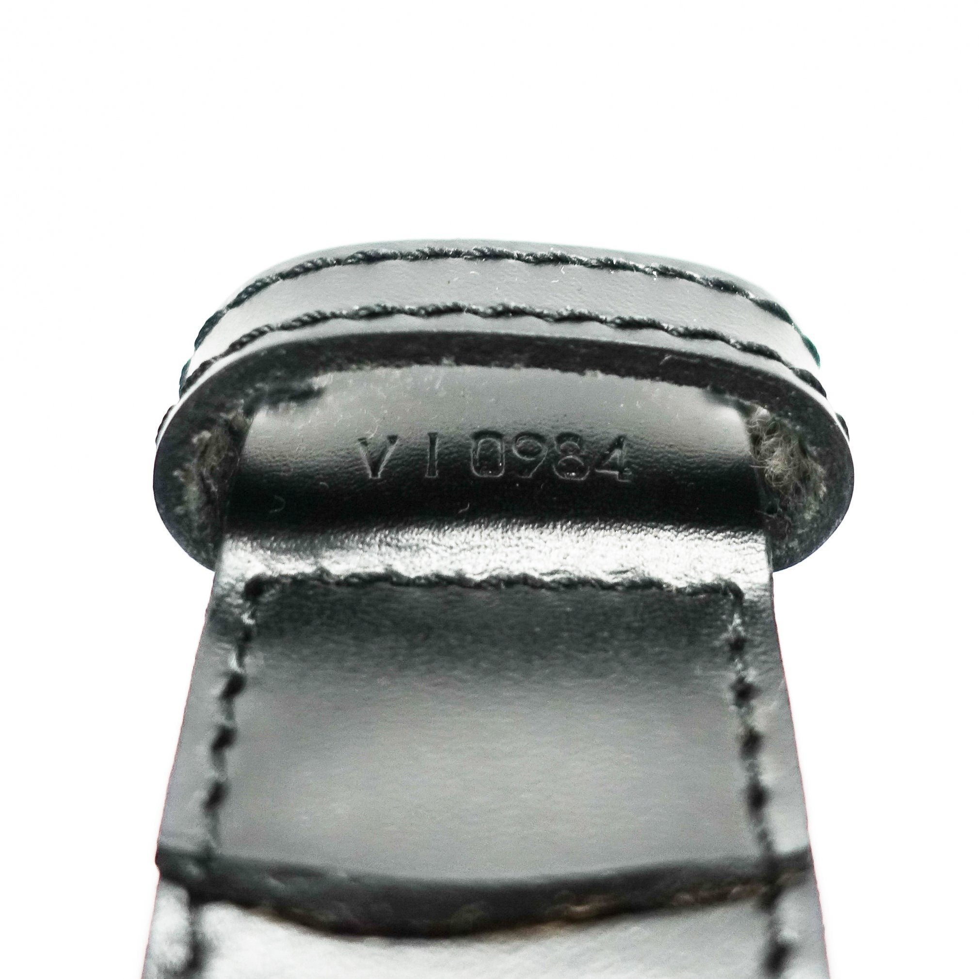 Louis Vuitton Black Epi Sac d&#39;Epaule PM– Oliver Jewellery