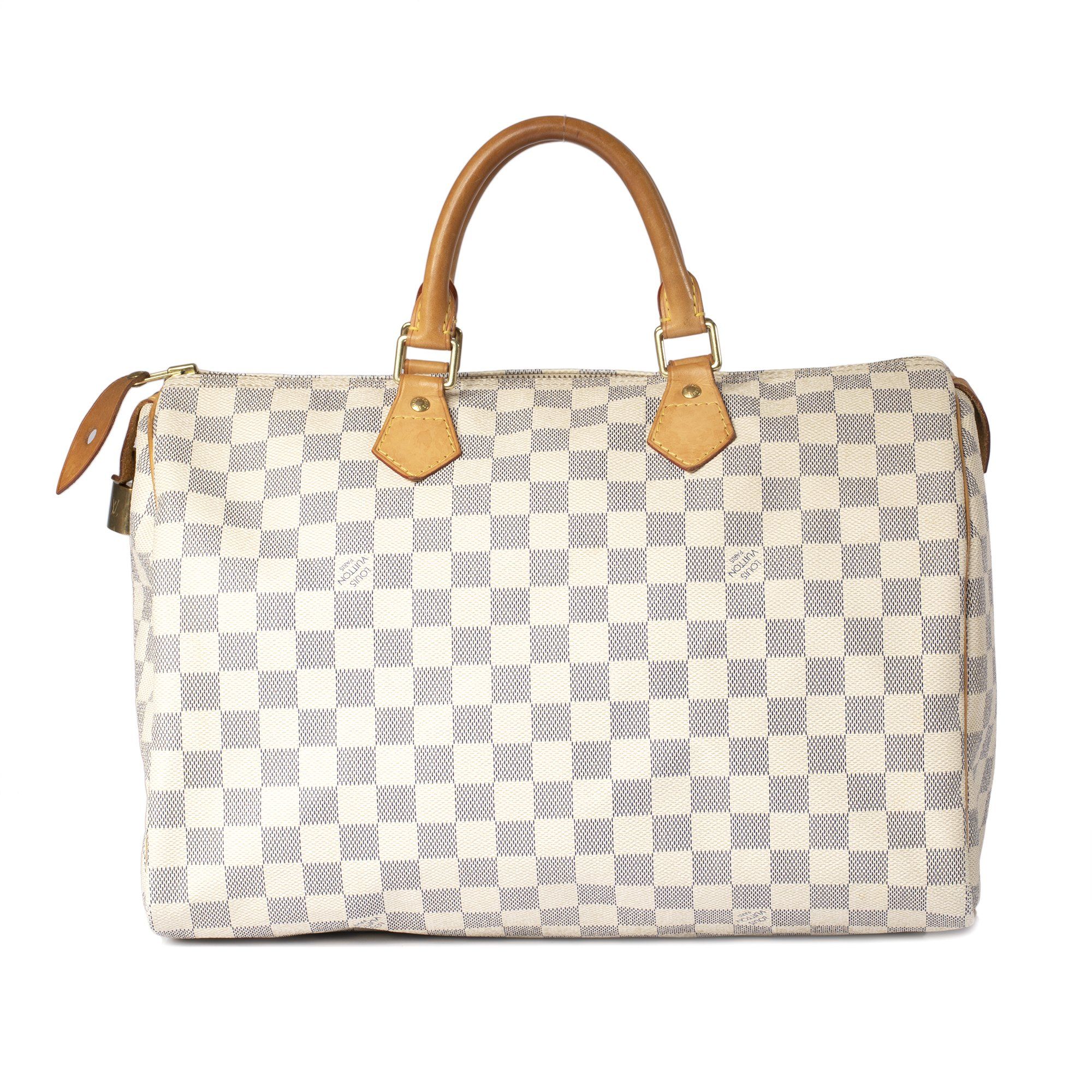 Louis Vuitton Damier Azur Speedy 35– Oliver Jewellery