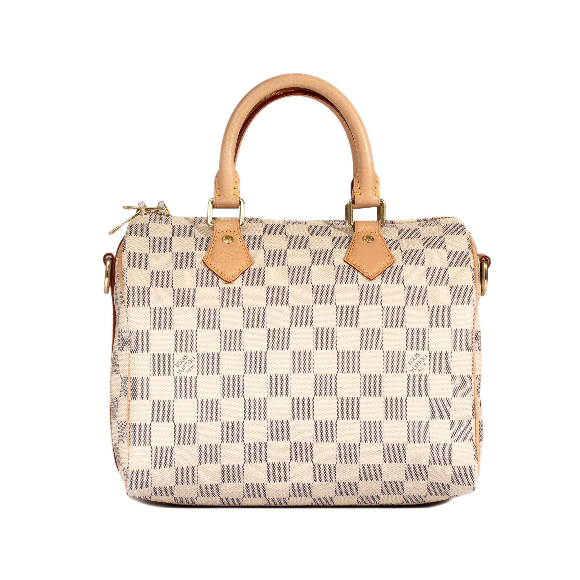 Louis Vuitton Damier Azur Speedy Bandouliere 25 w/ No Strap– Oliver Jewellery