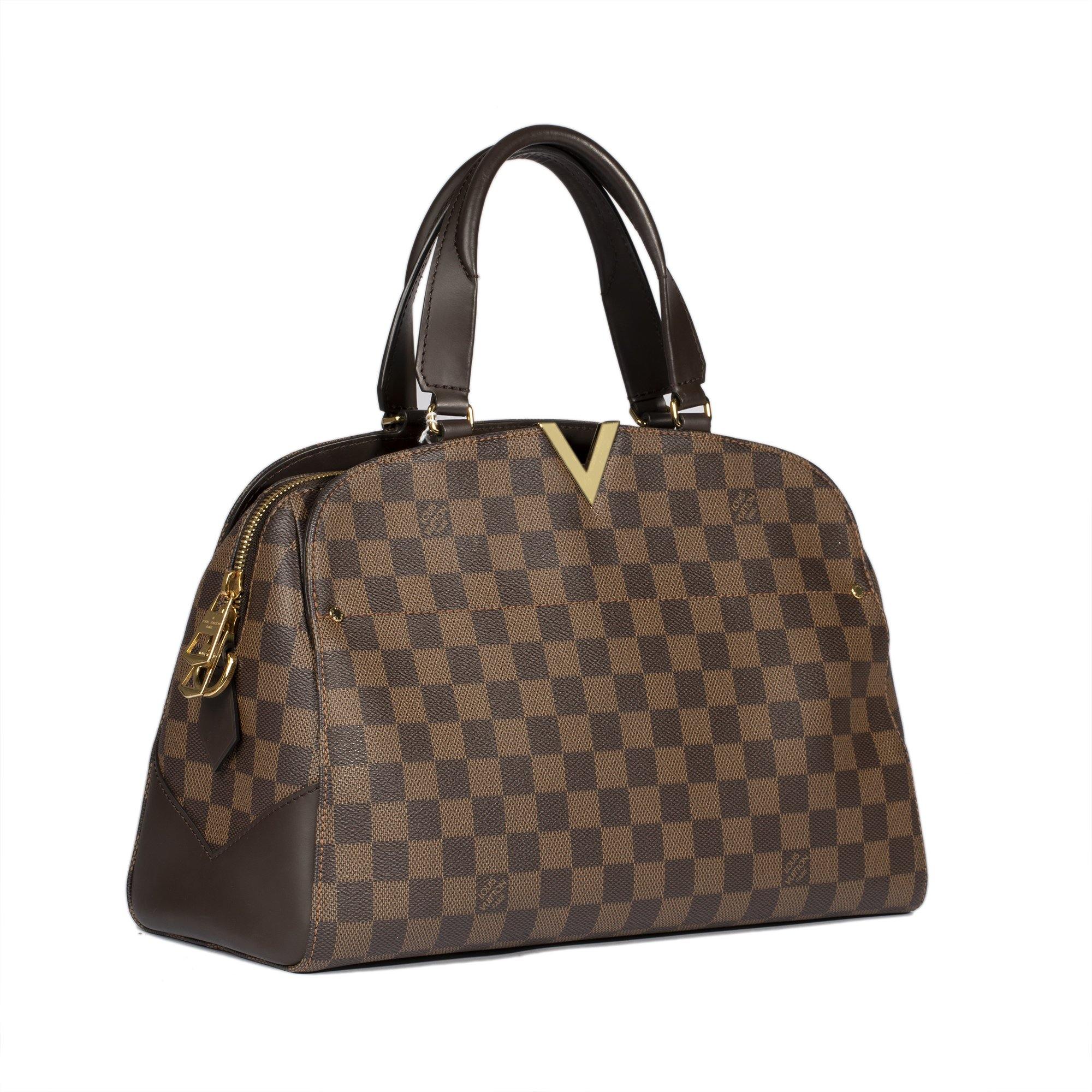 Louis Vuitton Damier Ebene Kensington Bowling Satchel– Oliver Jewellery