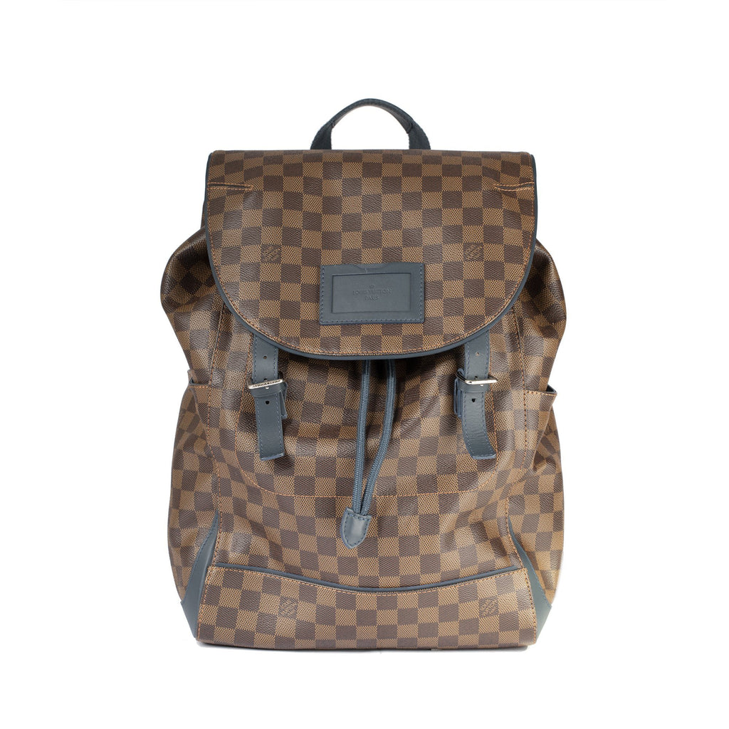 Louis Vuitton Runner Backpack Damier Ebene Canvas