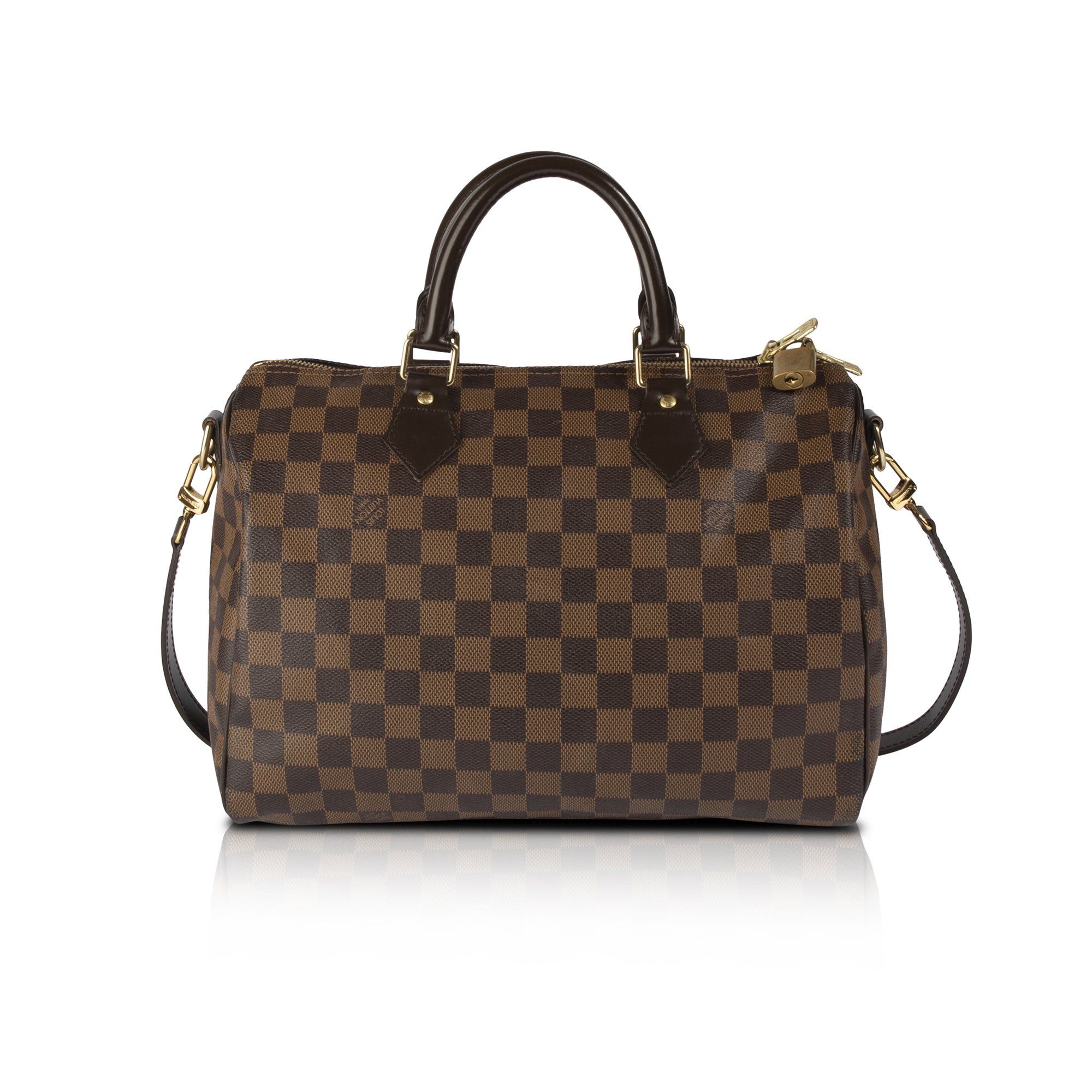 Louis Vuitton Damier Ebene Speedy Bandouliere 30– Oliver ...