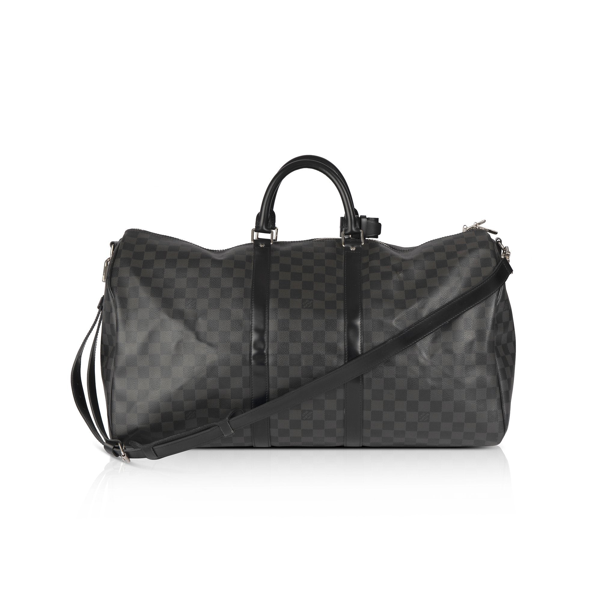 Louis Vuitton Damier Cobalt Canvas Keepall 45 Bandouliere Bag - Yoogi's  Closet