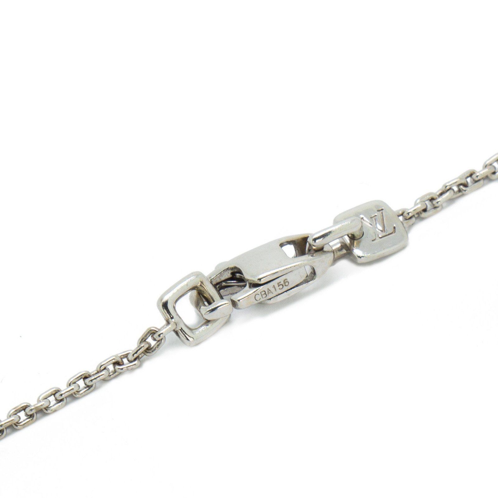 Louis Vuitton Diamond LV Pendant Necklace– Oliver Jewellery