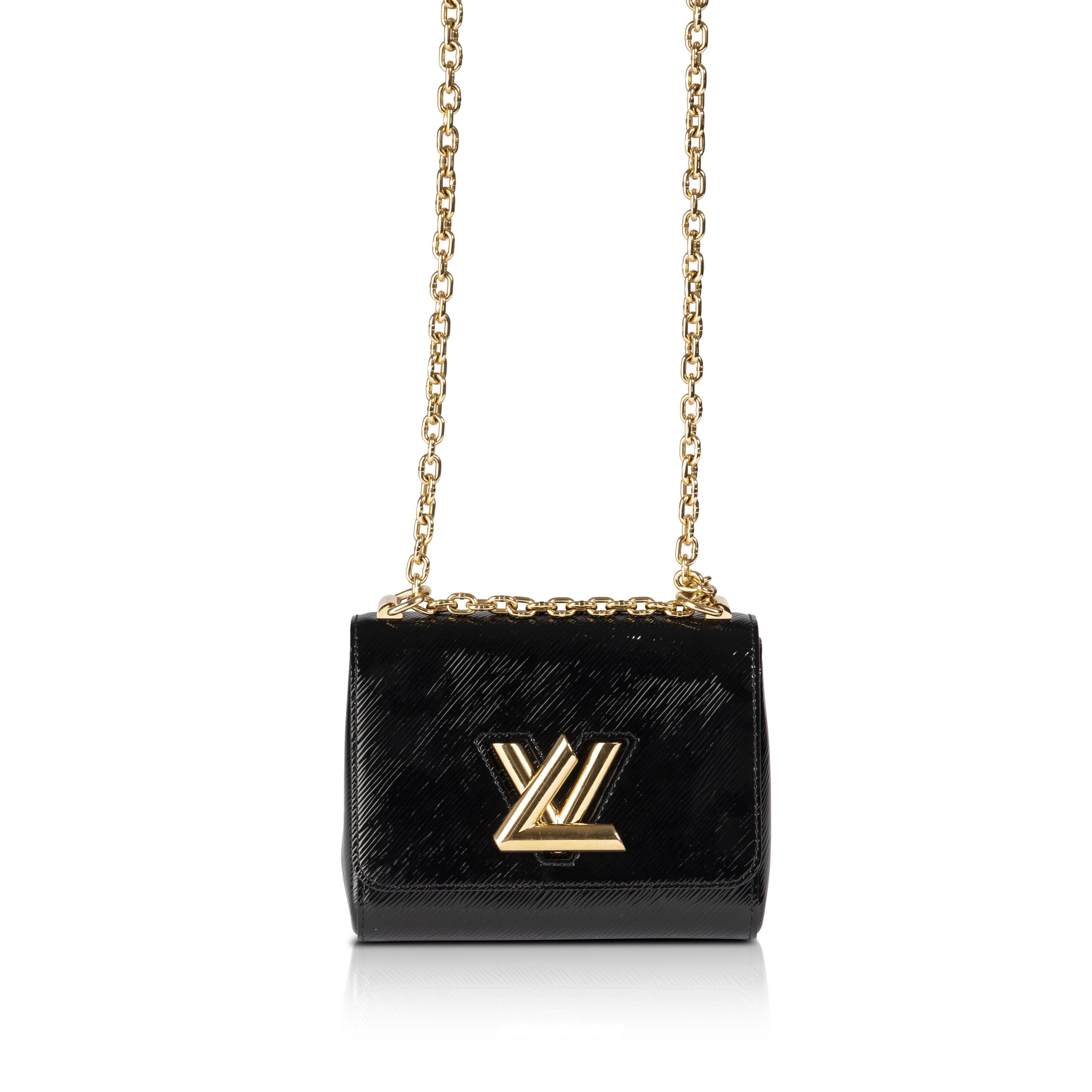 Louis Vuitton Black Epi Leather Twist MM Bag at 1stDibs  louis vuitton  twist tote, lv twist bag, louis vuitton twist and twisty