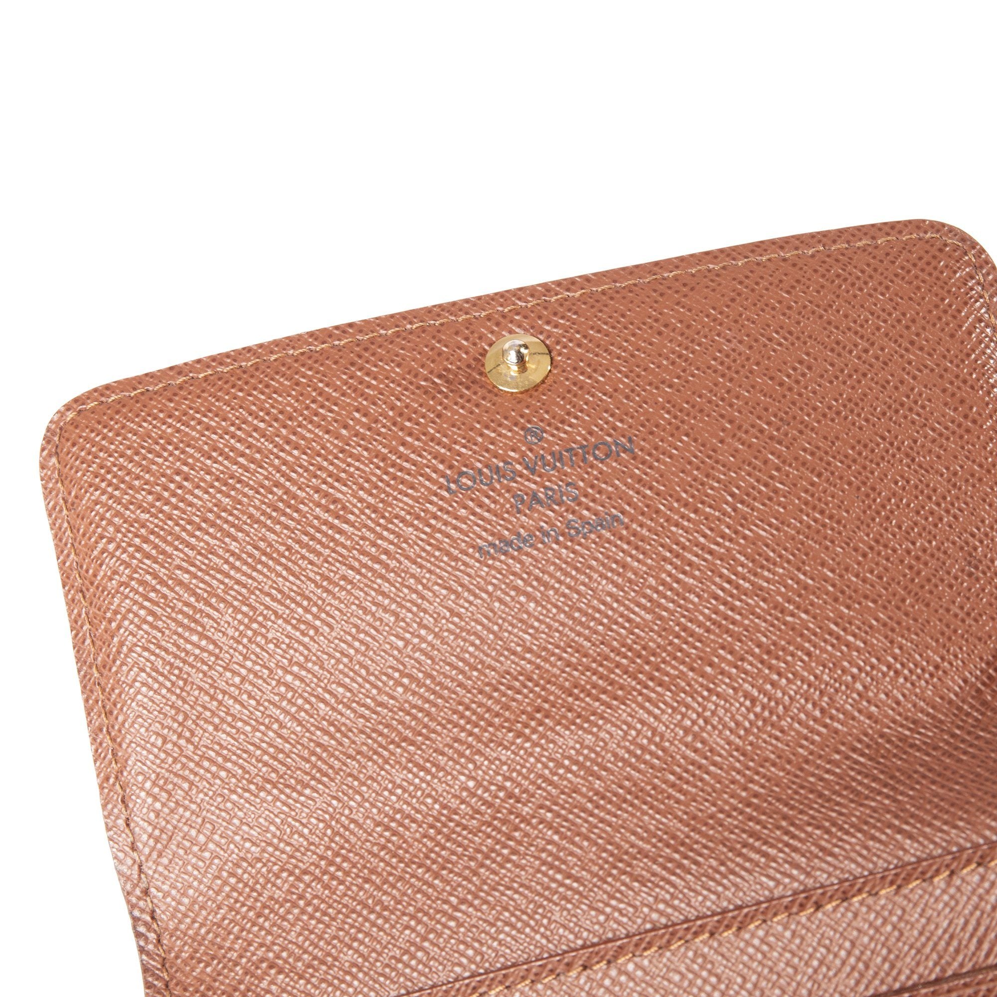 Monogram Canvas Elise Wallet