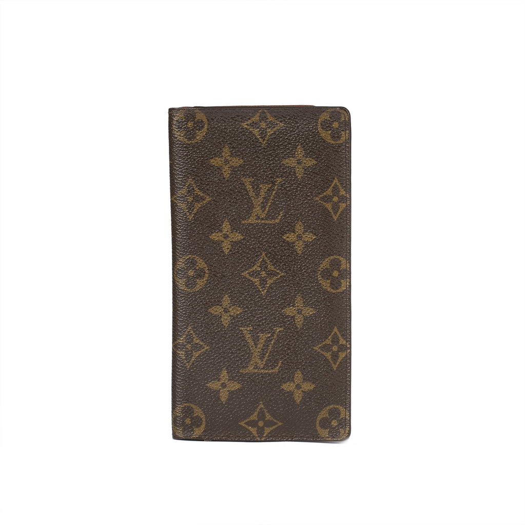 Louis Vuitton Monogram LV Long Wallet Porte Valeurs Cartes Credit