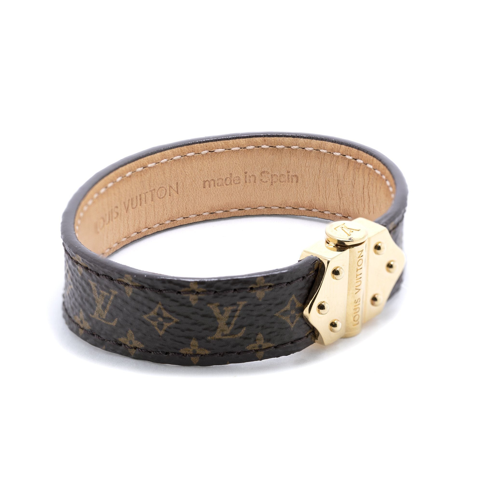 LOUIS VUITTON MONOGRAM FASTEN YOUR LV BRACELET