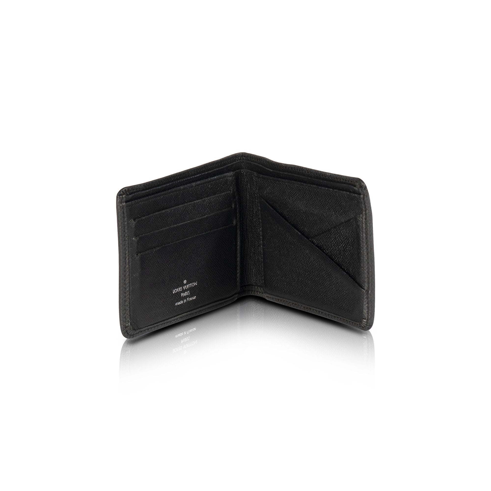 Louis Vuitton Multiple Wallet Taiga Leather | semashow.com