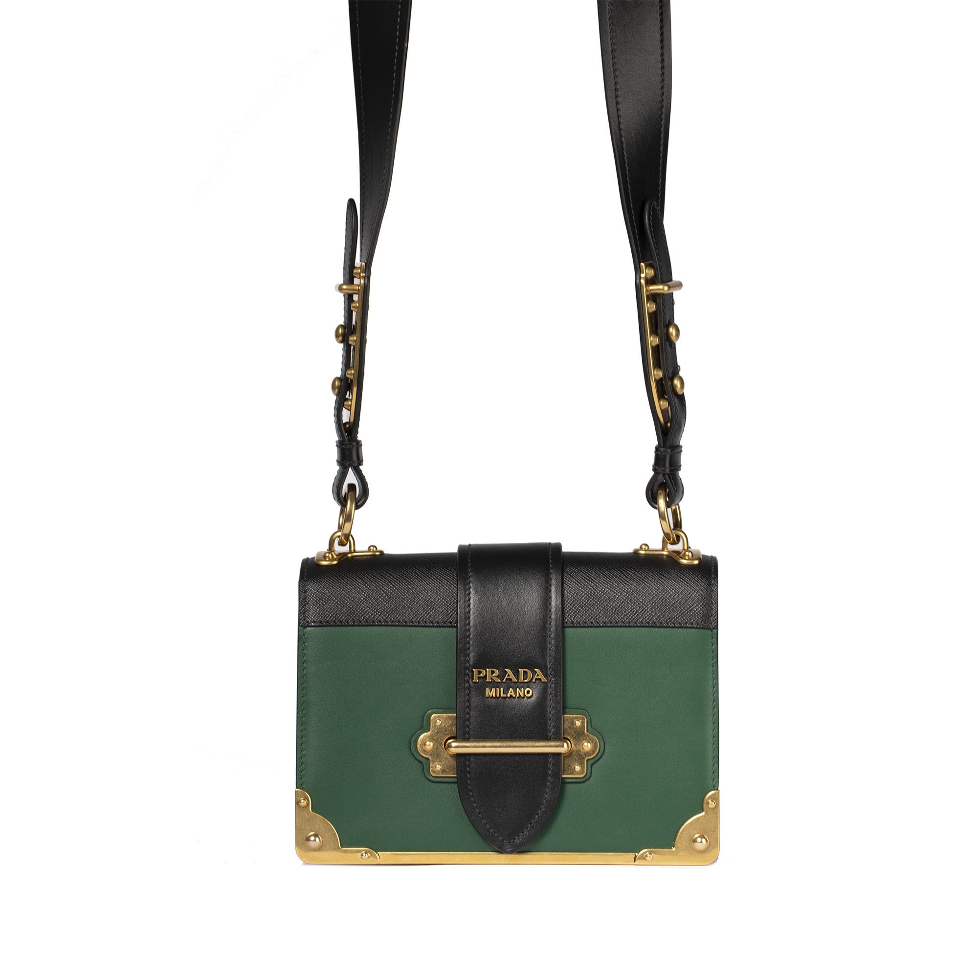 Prada 2019 Cahier Leather Shoulder Bag– Oliver Jewellery
