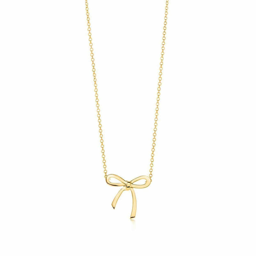 Tiffany & Co. Bow Pendant Necklace– Oliver Jewellery