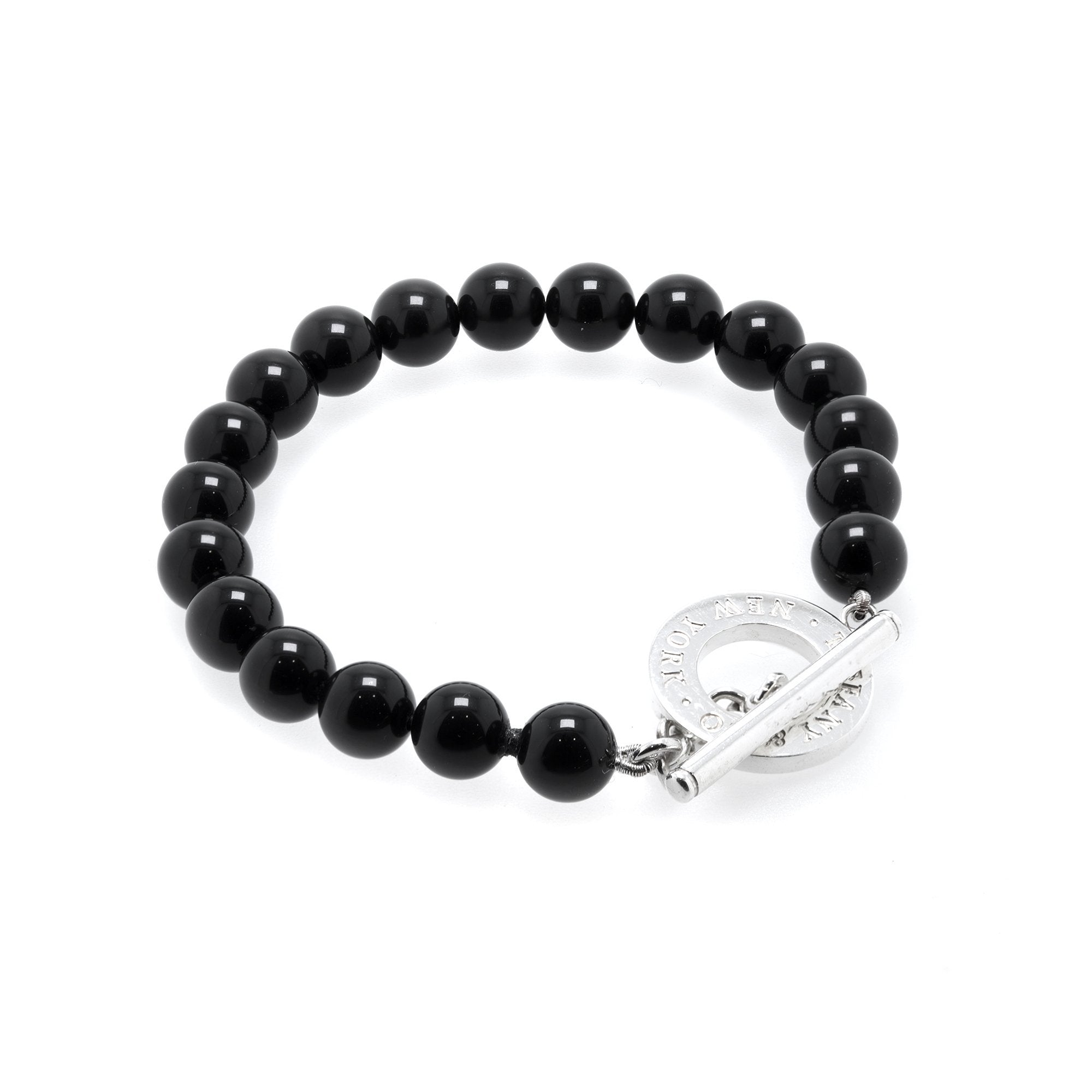 Tiffany & Co. Onyx Bead Toggle Bracelet– Oliver Jewellery