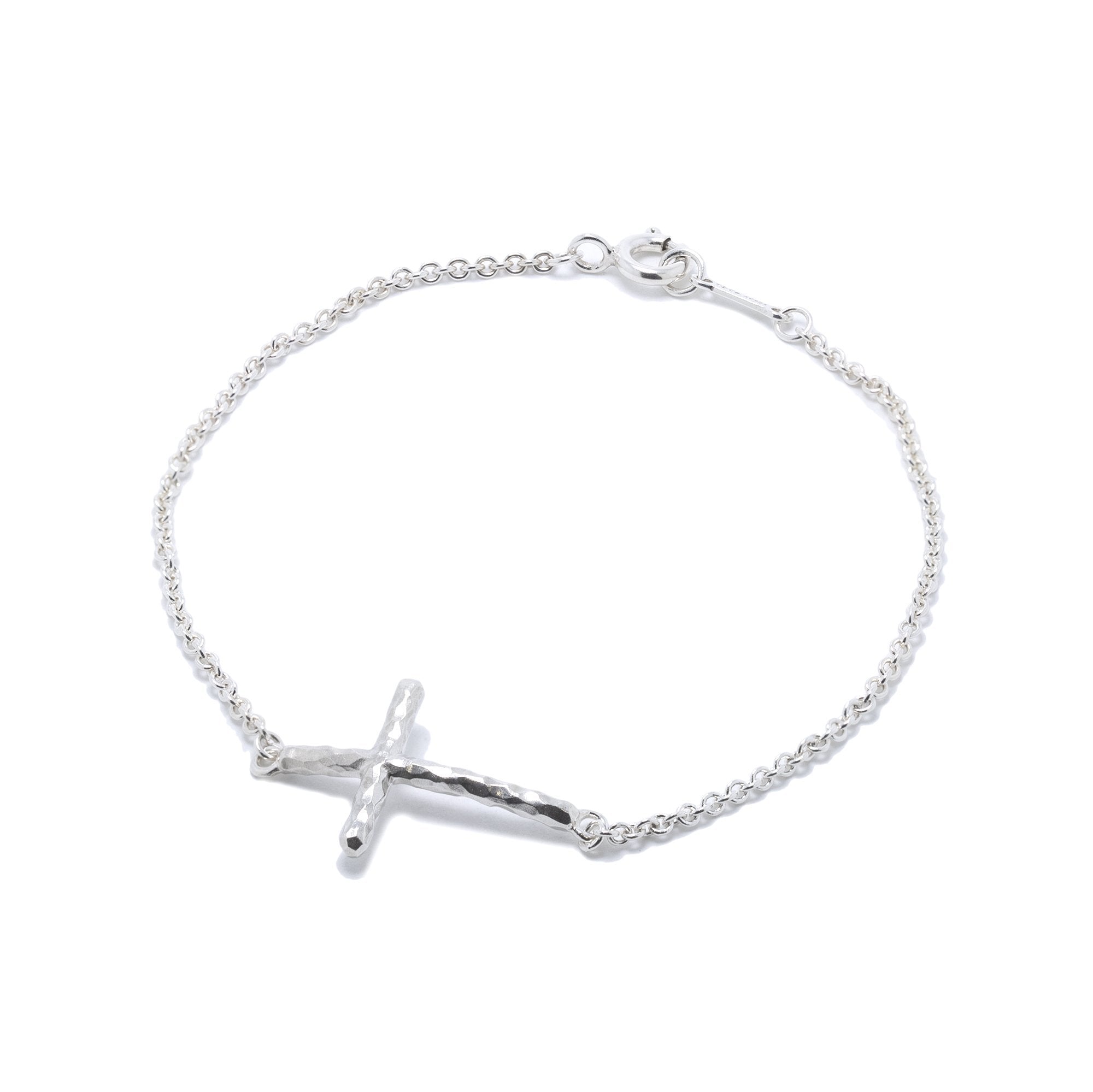 Tiffany & Co. Paloma Picasso Hammered Cross Bracelet– Oliver Jewellery