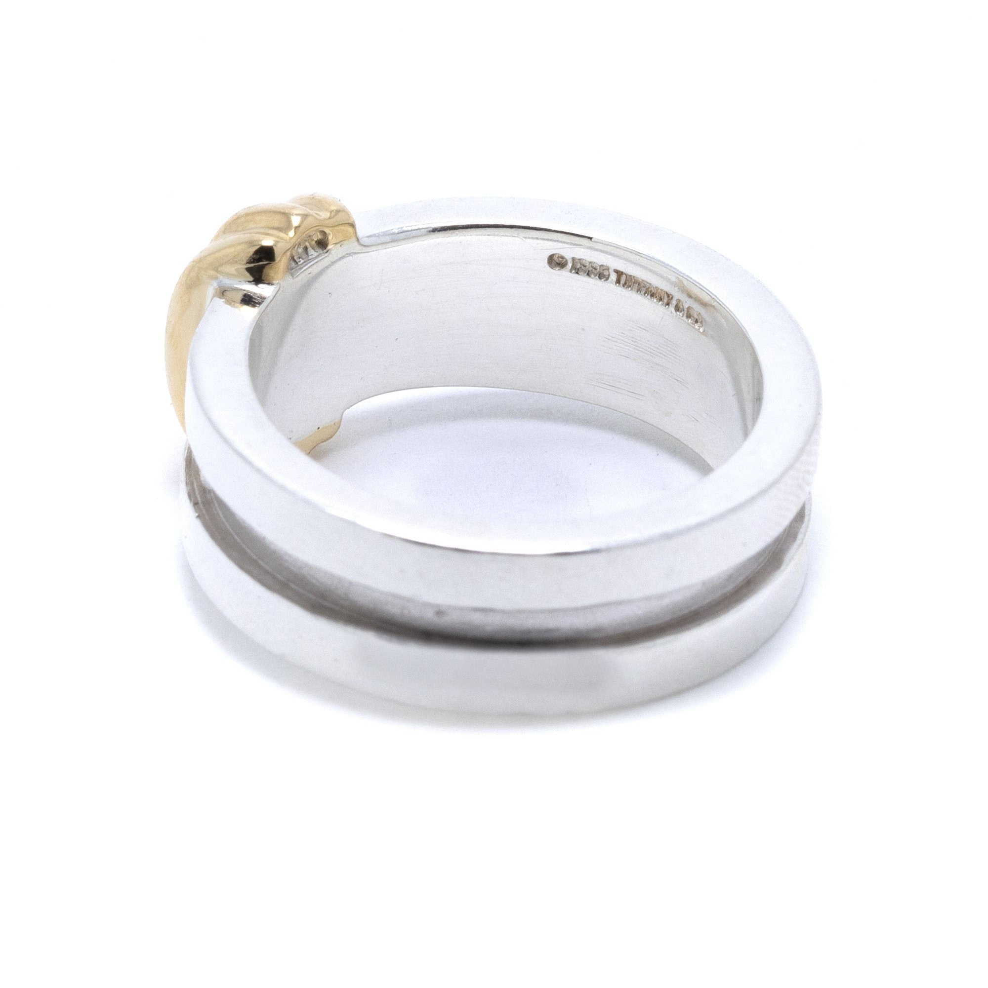 Tiffany & Co. Two-Tone Groove Ring– Oliver Jewellery