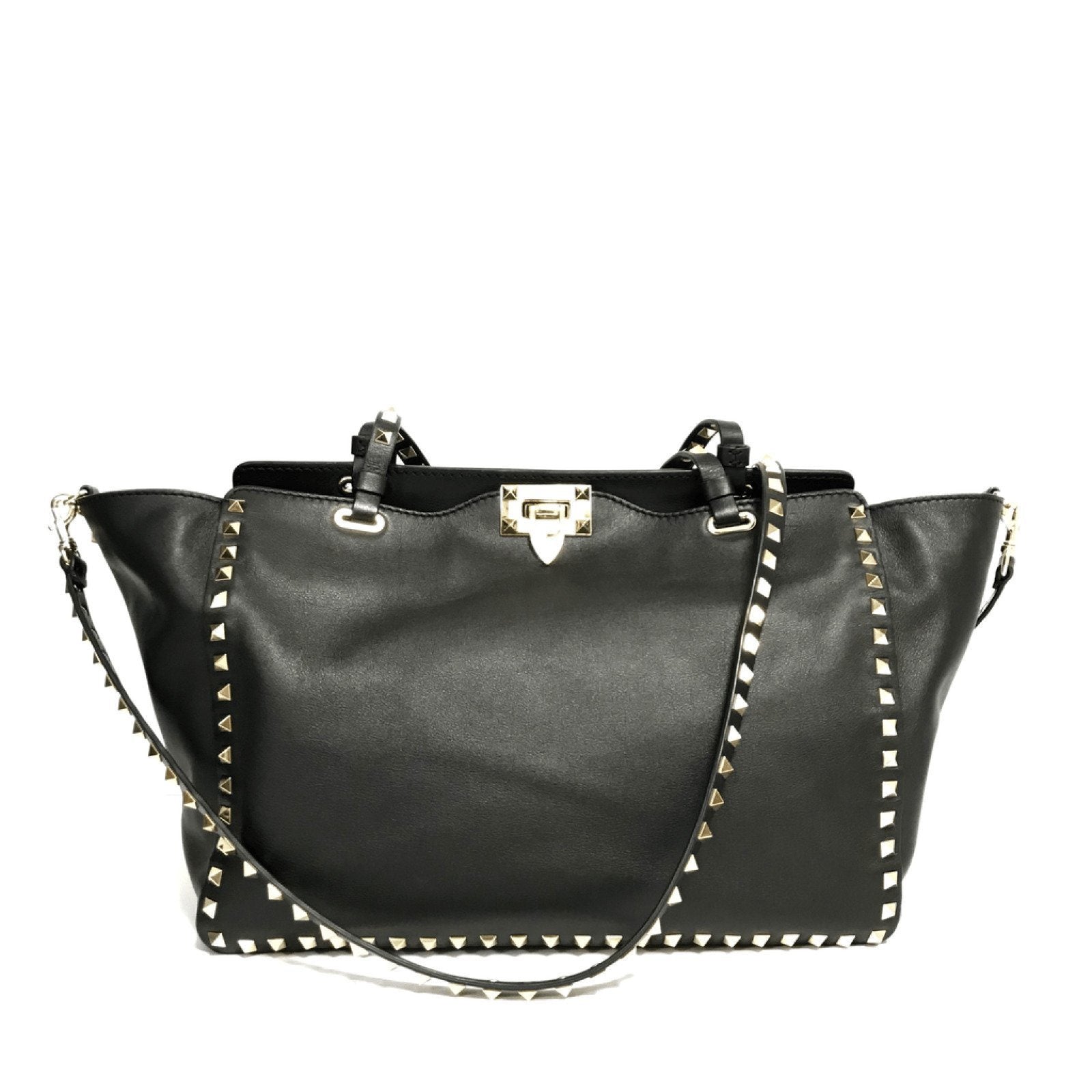 Valentino Black Rockstud Handbag– Oliver Jewellery